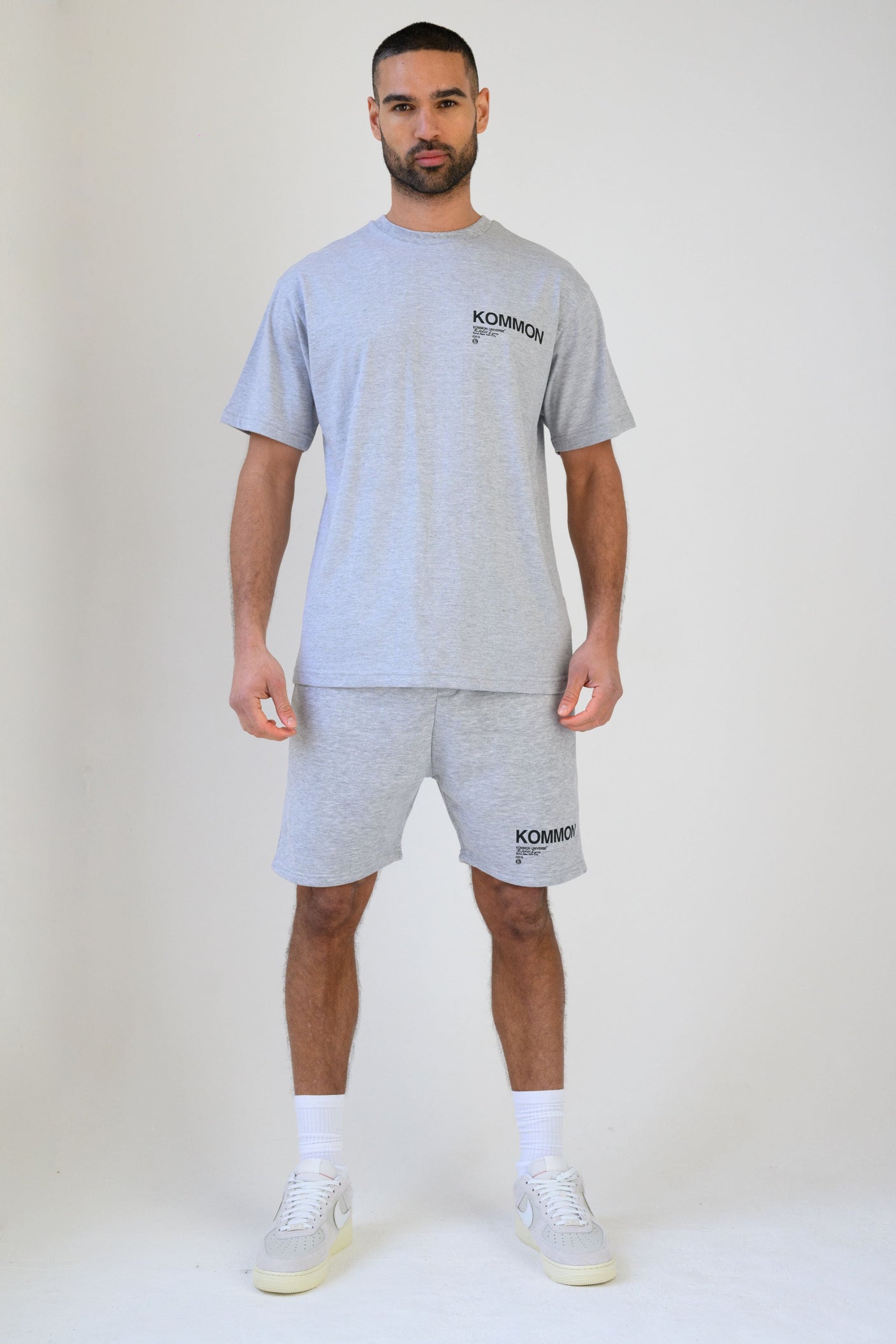 KEL T-SHIRT - GREY MARL