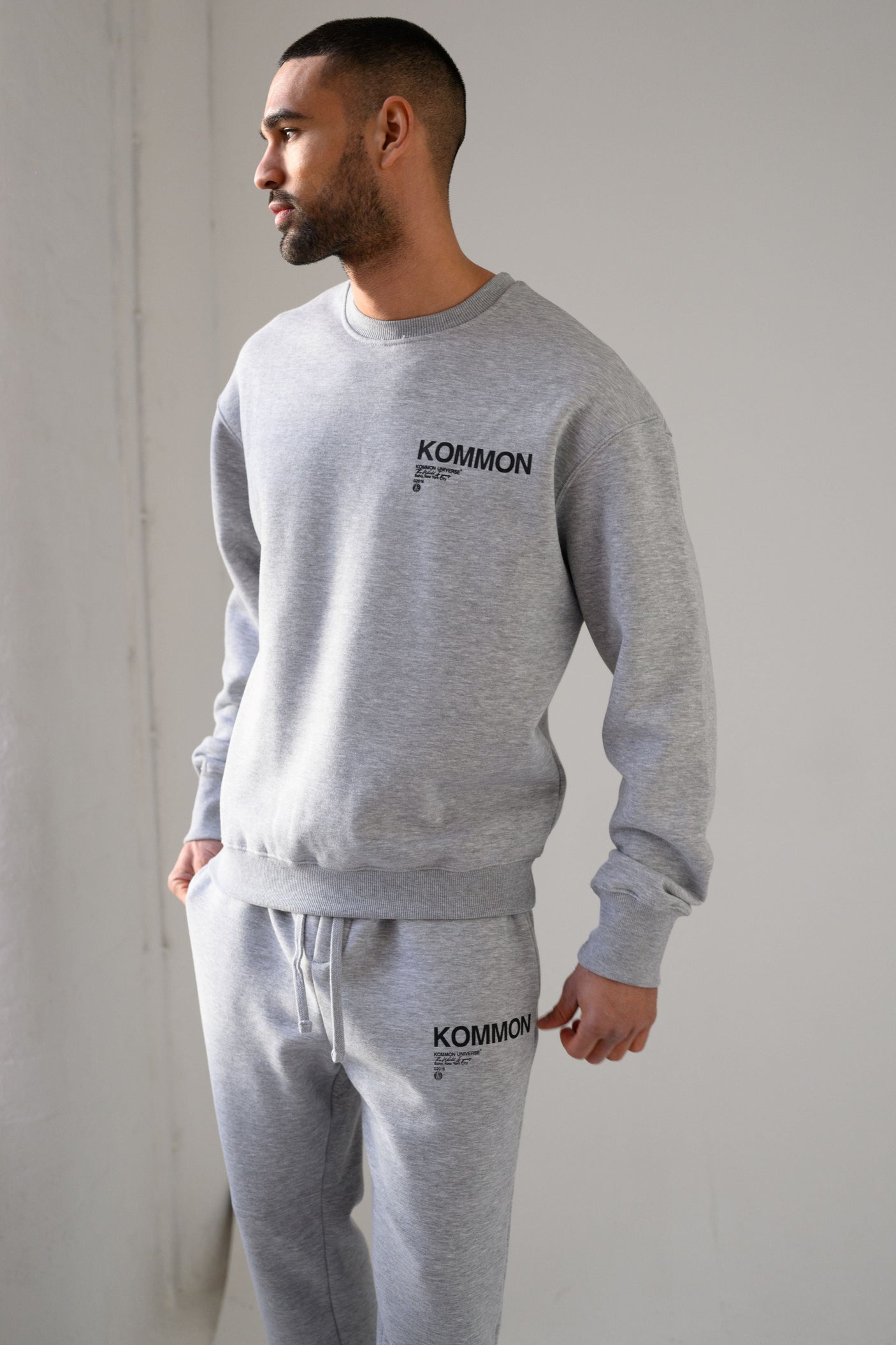 KEL JOGGER - GREY MARL