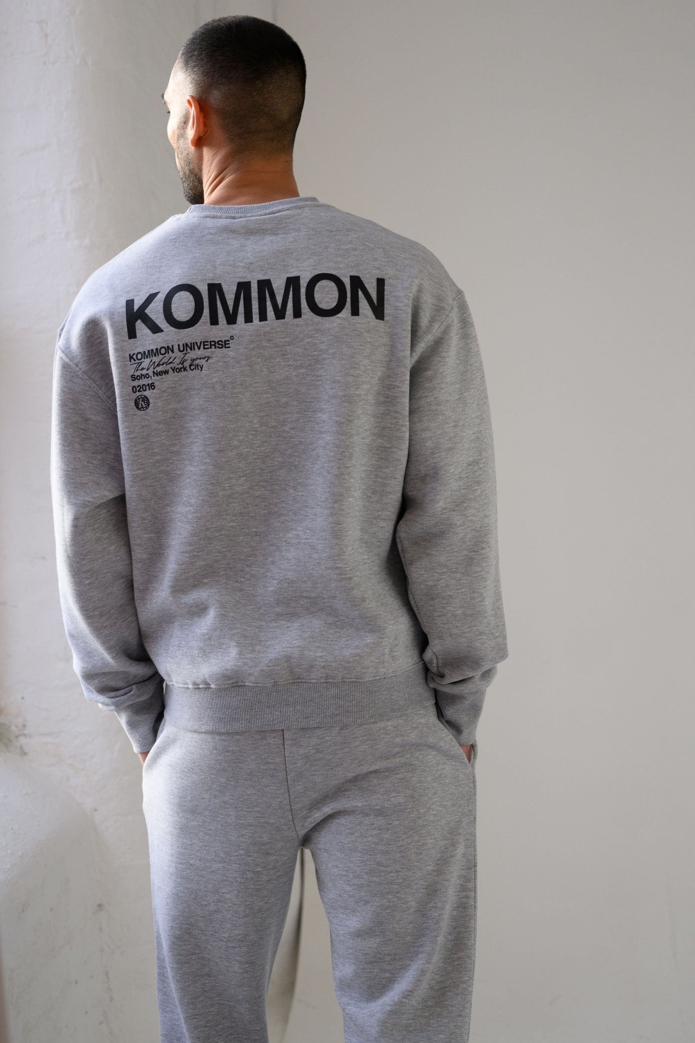 KEL CREW - GREY MARL