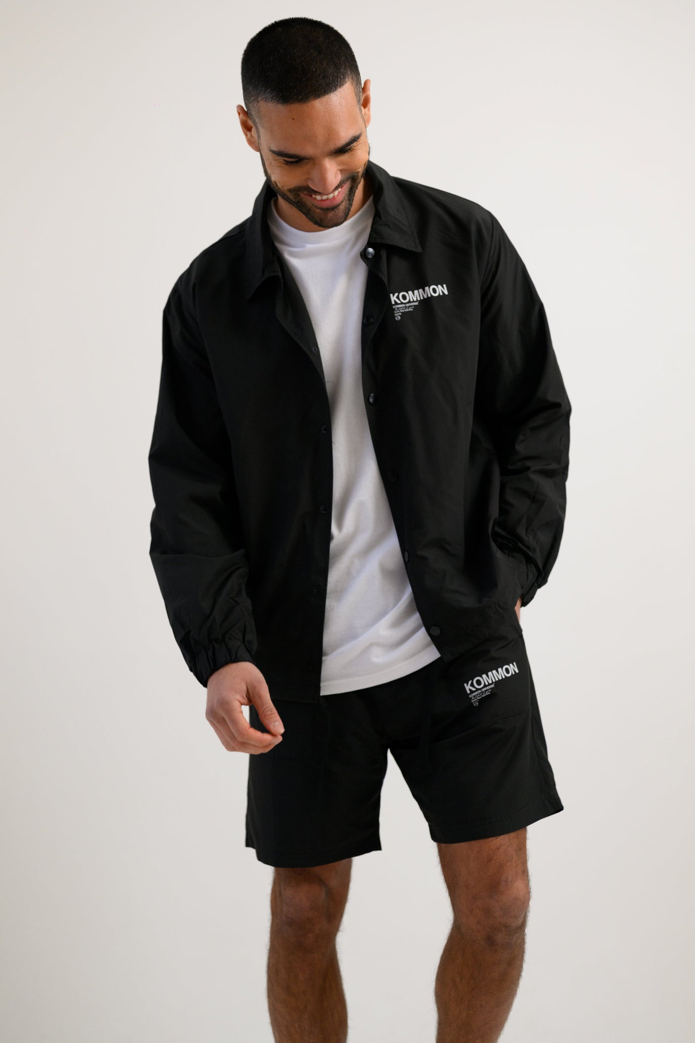 KEL COACH SHORT - BLACK