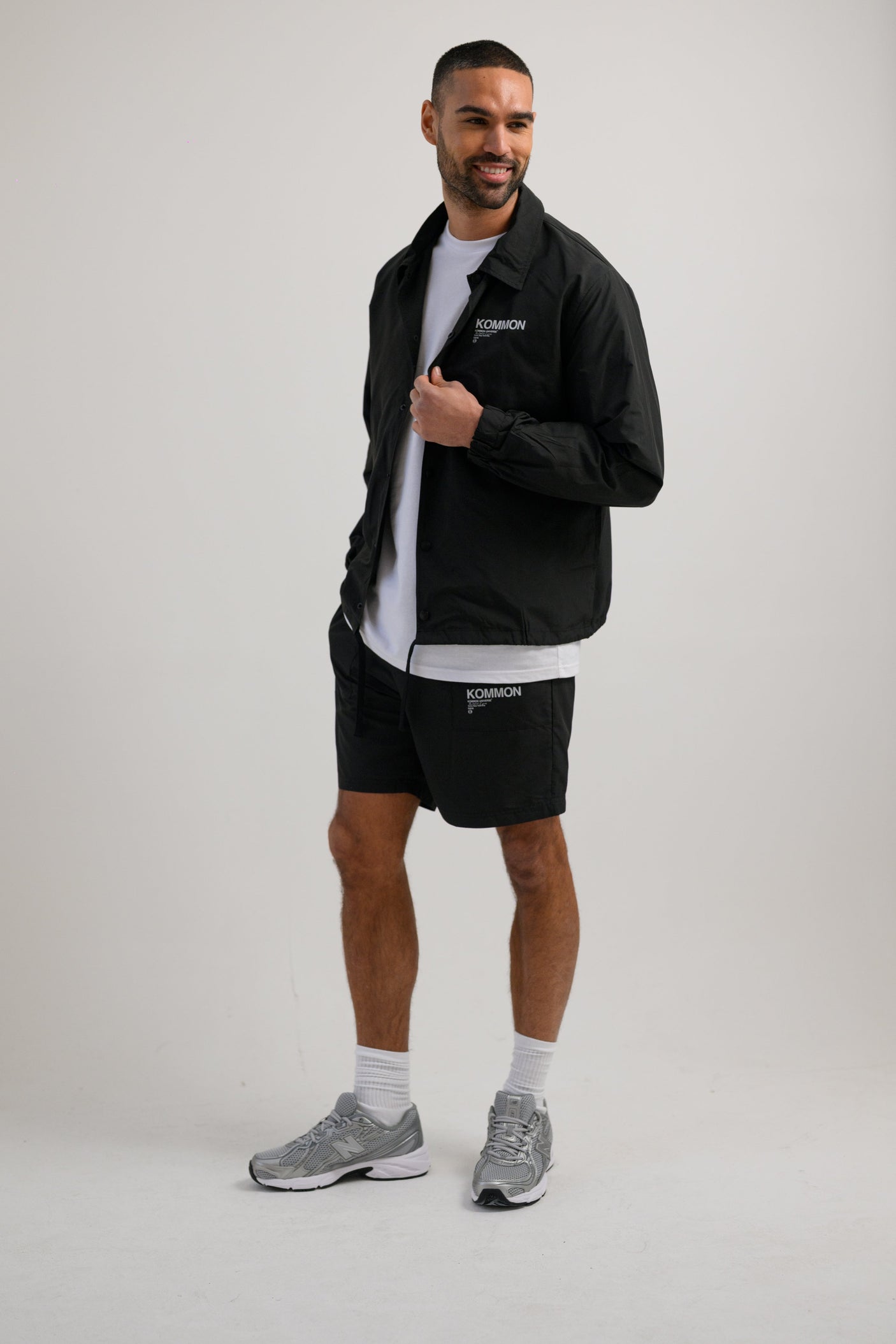 KEL COACH SHORT - BLACK