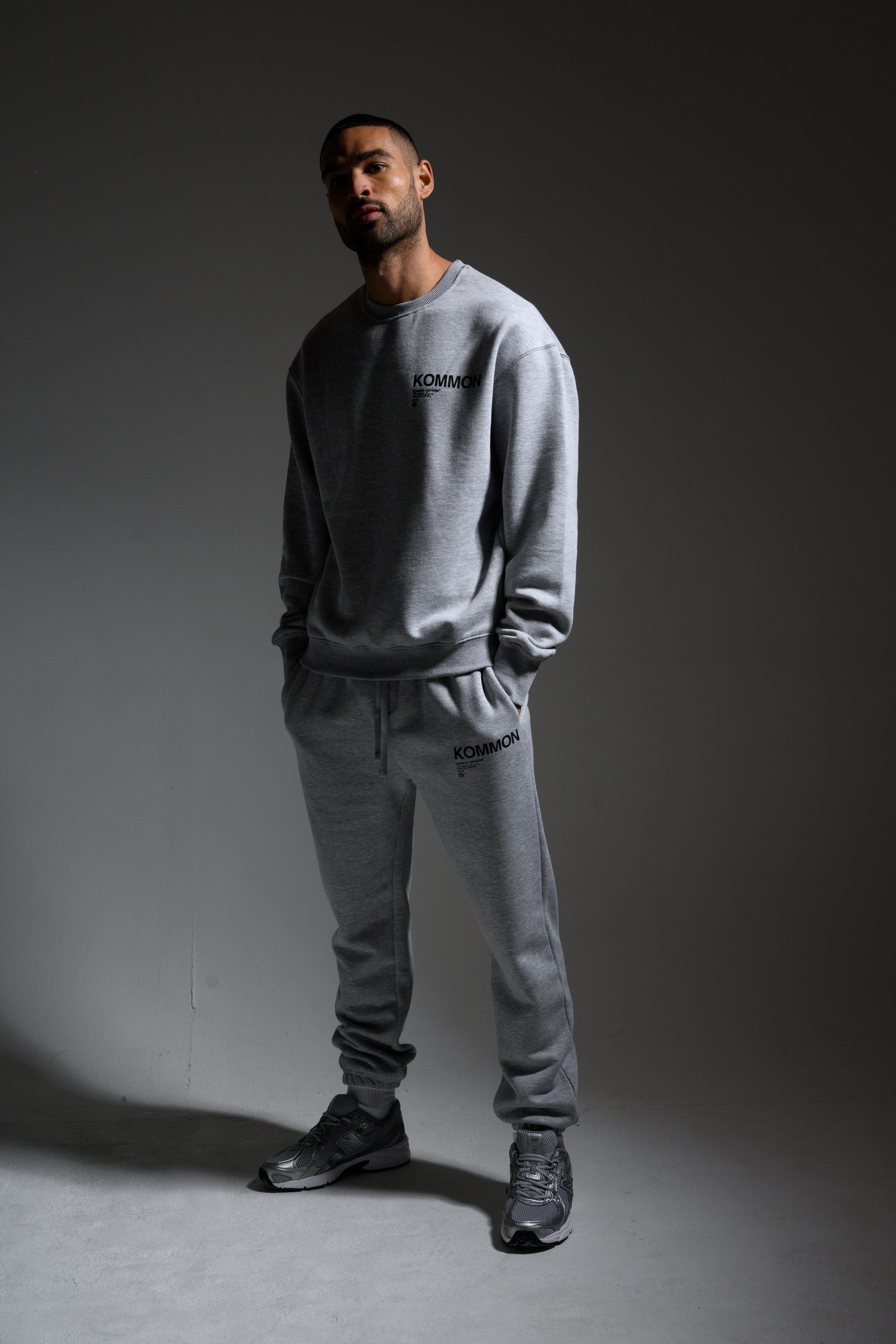 KEL CREW - GREY MARL
