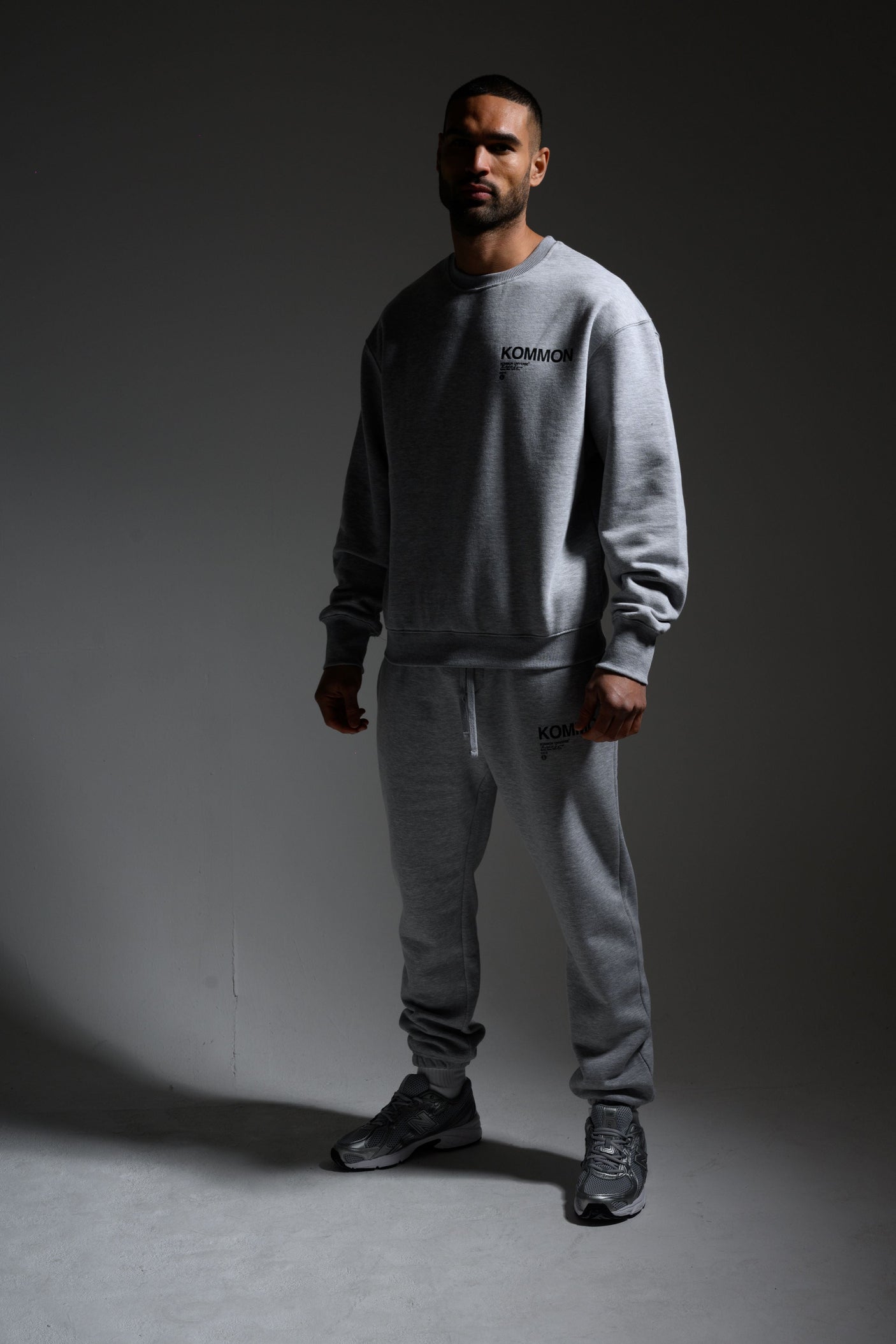 KEL CREW - GREY MARL