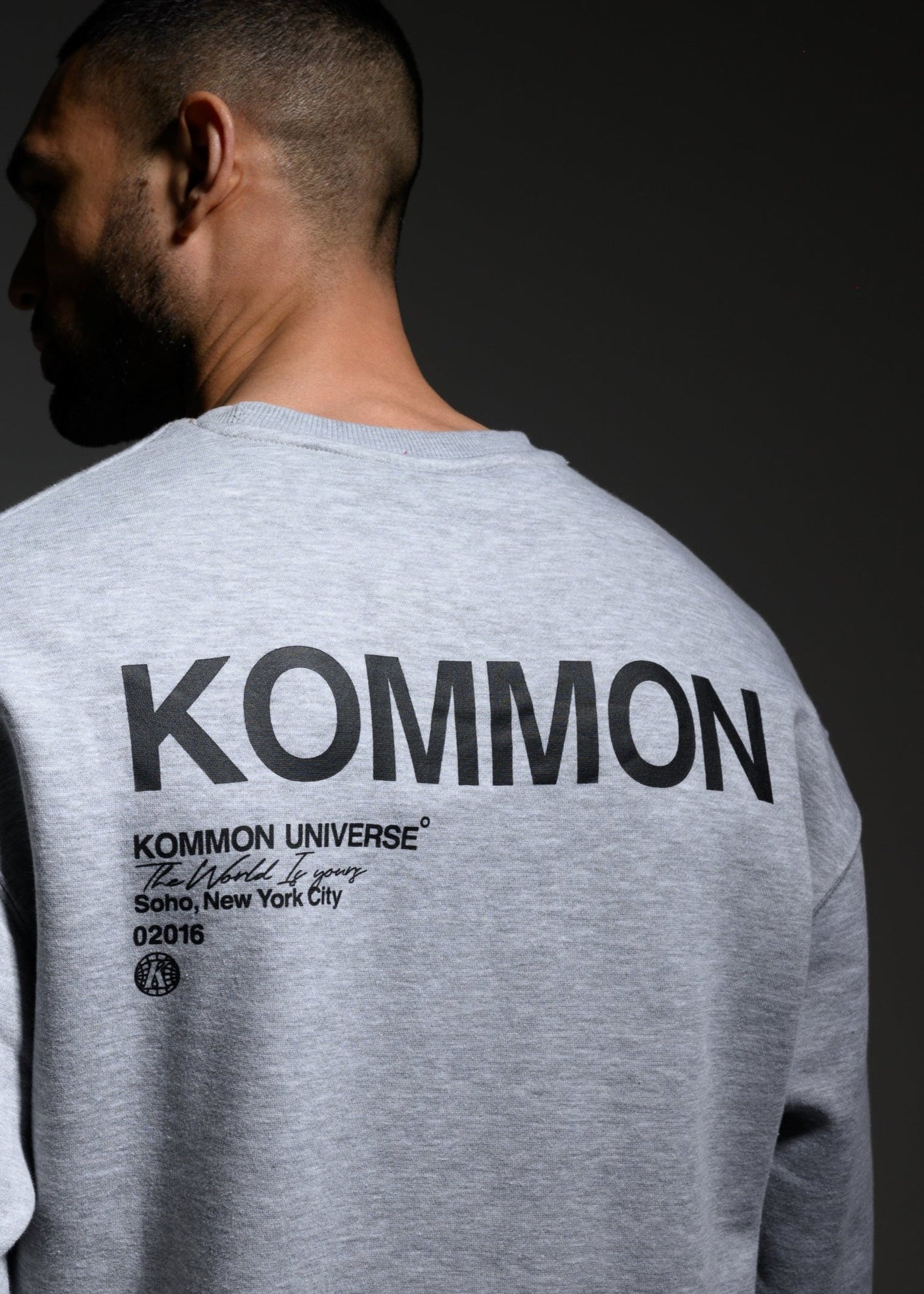 KEL CREW - GREY MARL