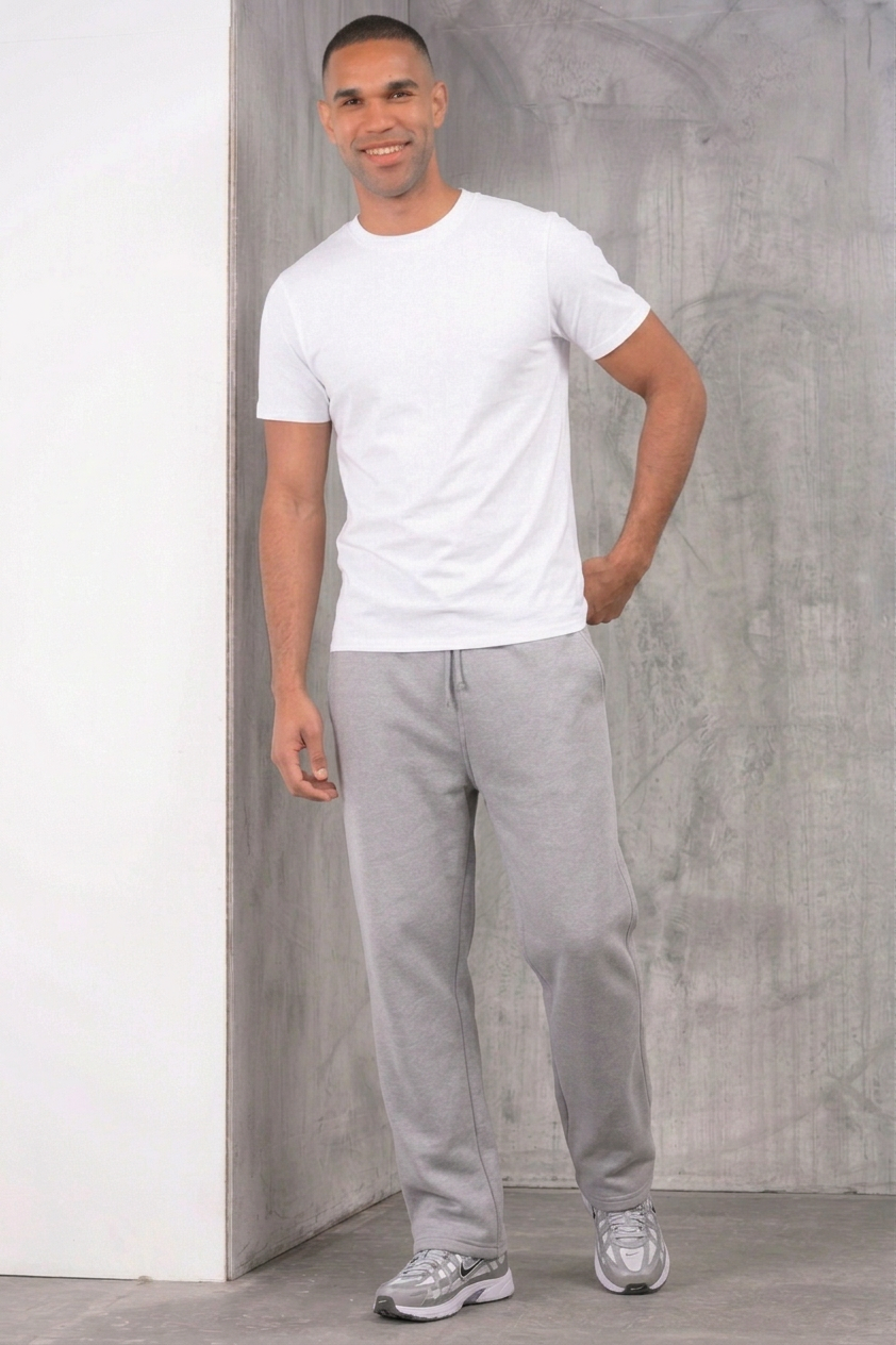 FELIX (UNBRANDED) OPEN HEM JOGGERS - LAVA GREY