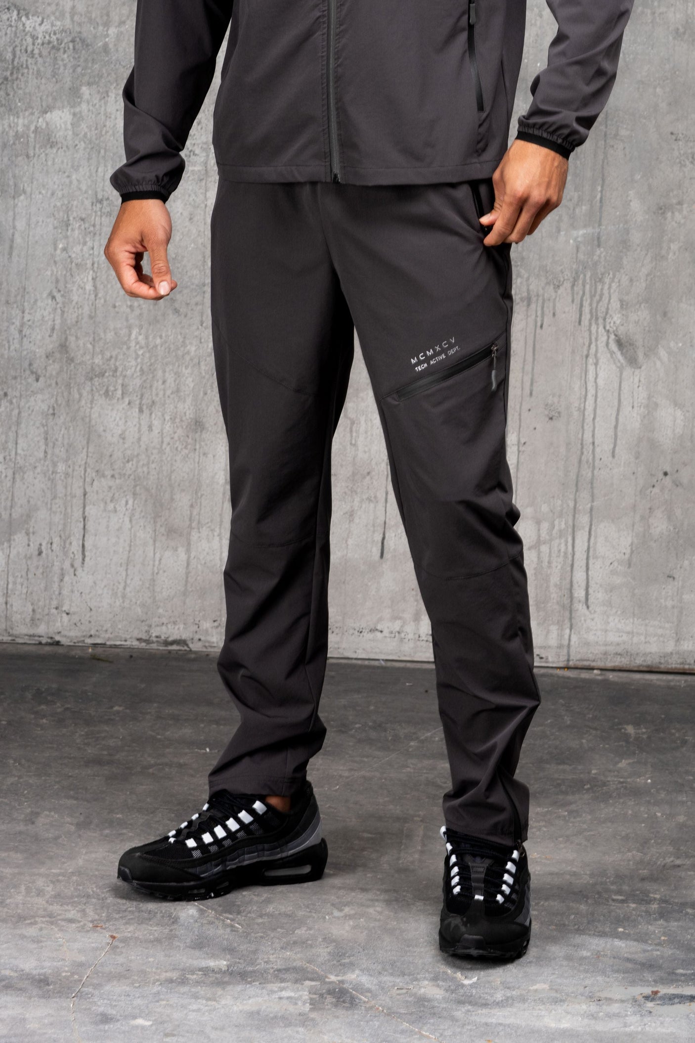 ASCENT V2 TECH JACKET - GREY/DARK CHARCOAL