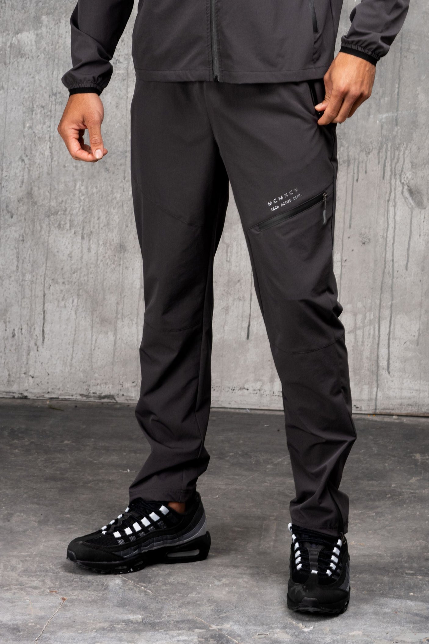 ASCENT V2 TECH JACKET & PANT - GREY/DARK CHARCOAL