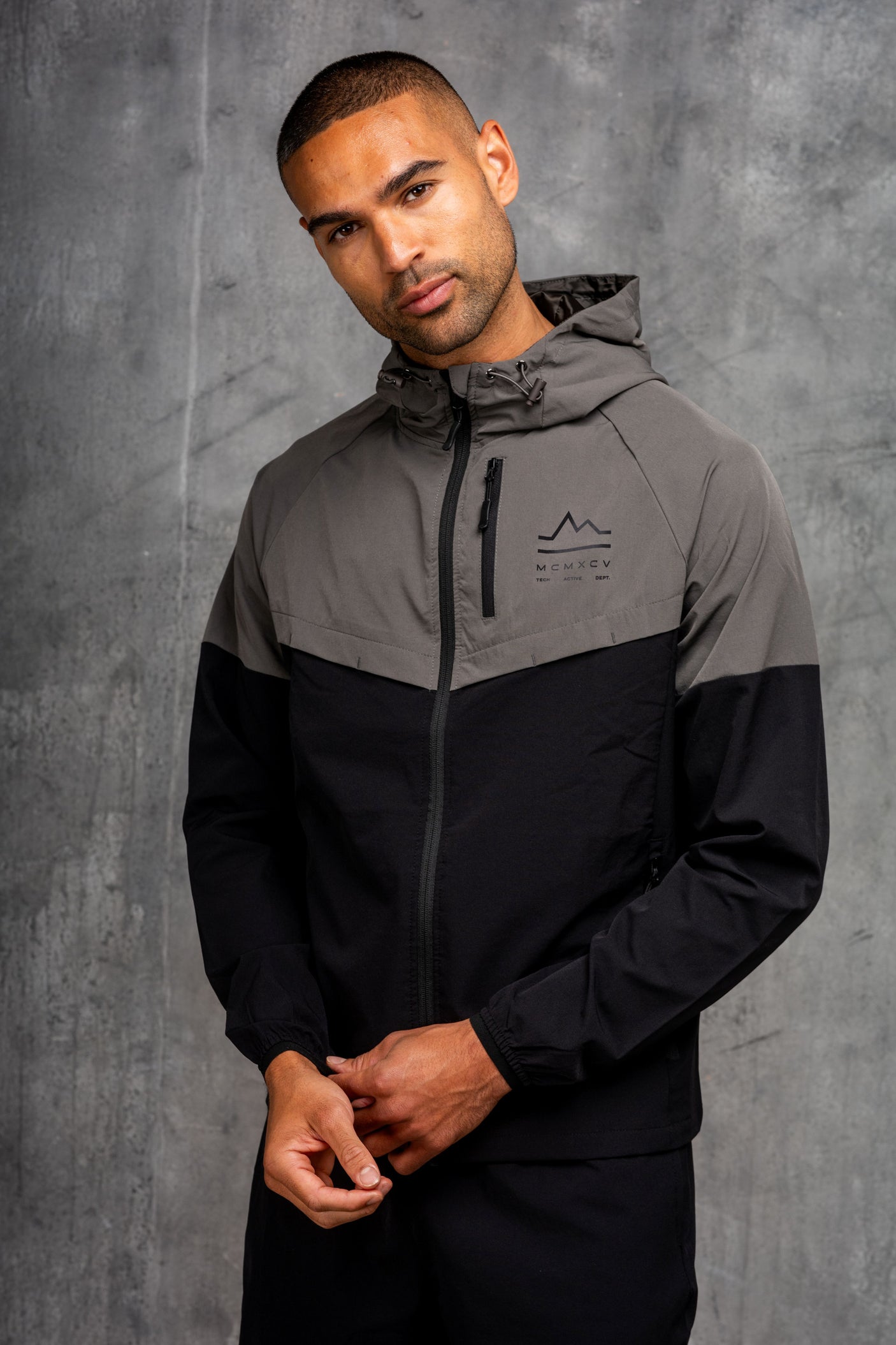 ASCENT V2 TECH JACKET - CHARCOAL/BLACK