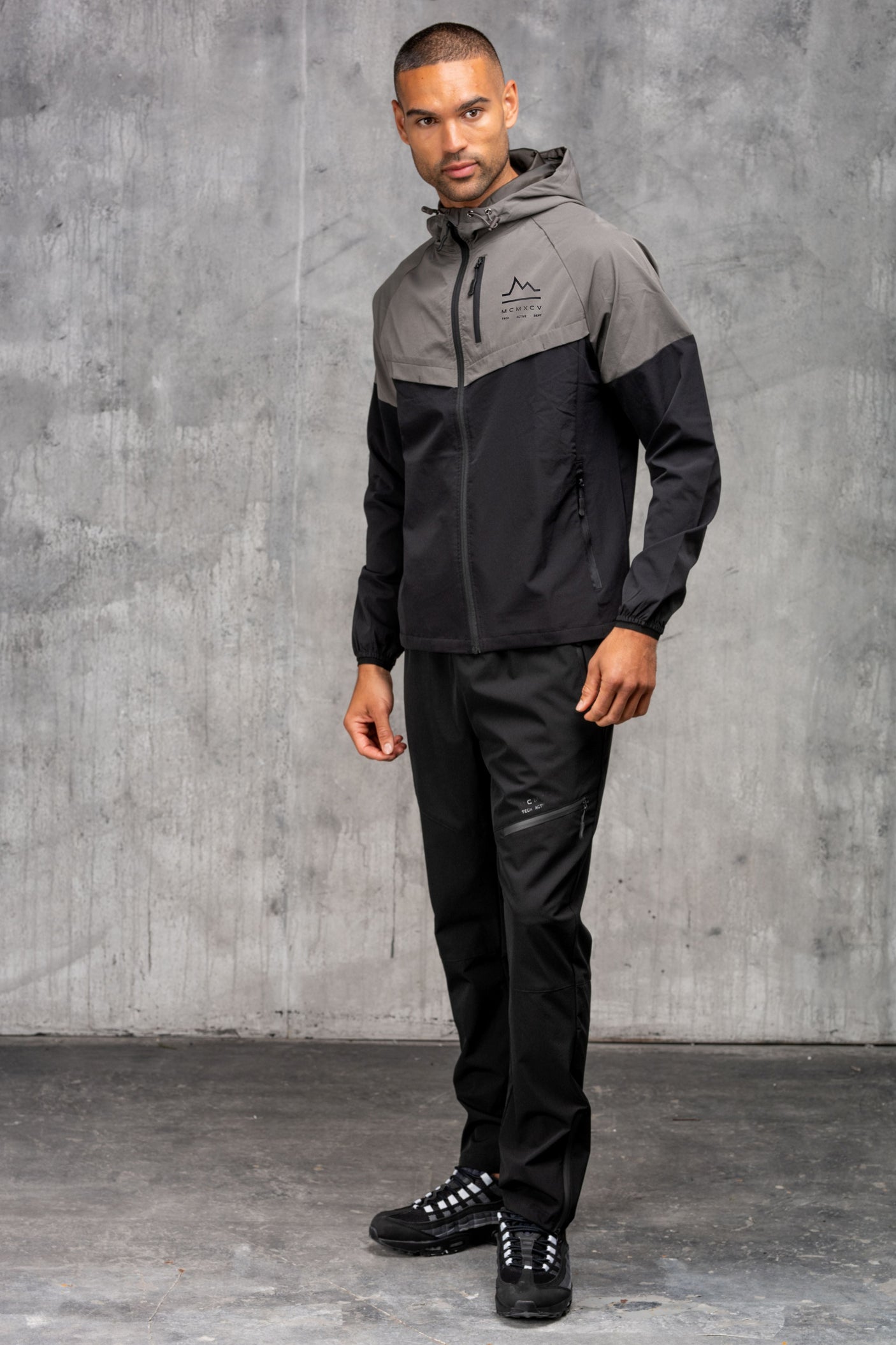 ASCENT V2 TECH JACKET & PANT - CHARCOAL/BLACK