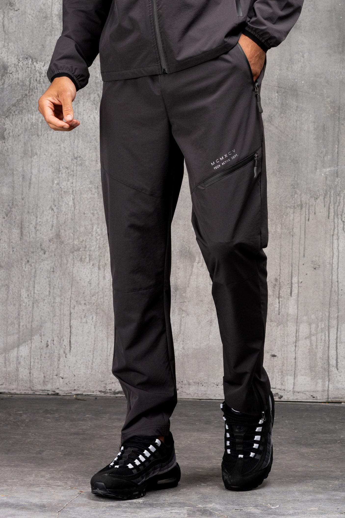 ASCENT V2 TECH JACKET - GREY/DARK CHARCOAL