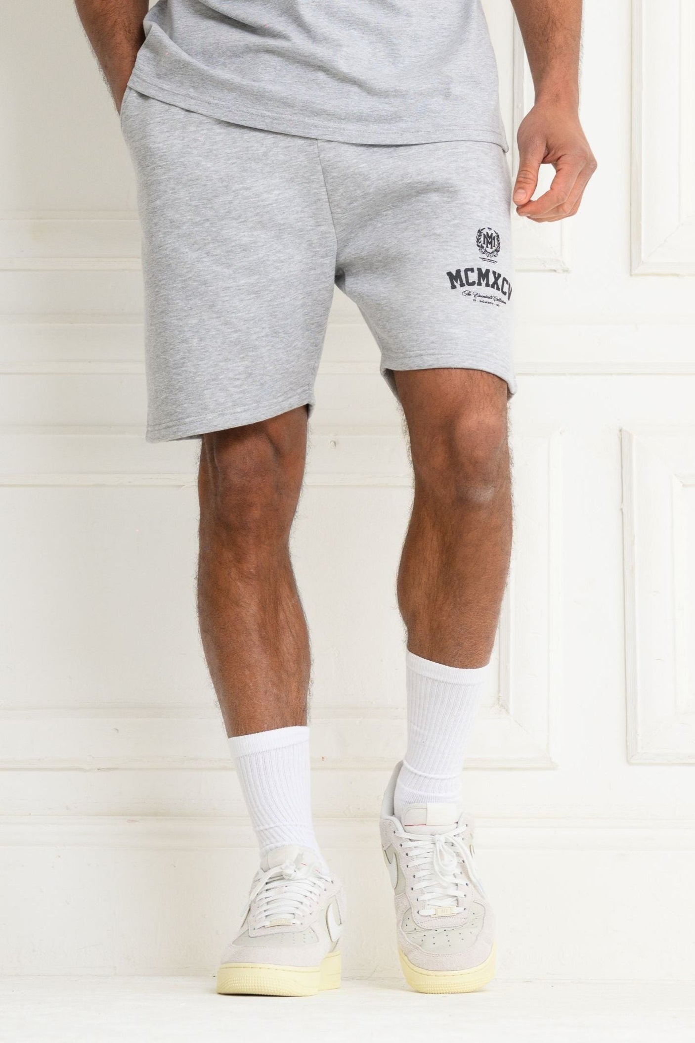 VERTEX SHORT - GREY MARL