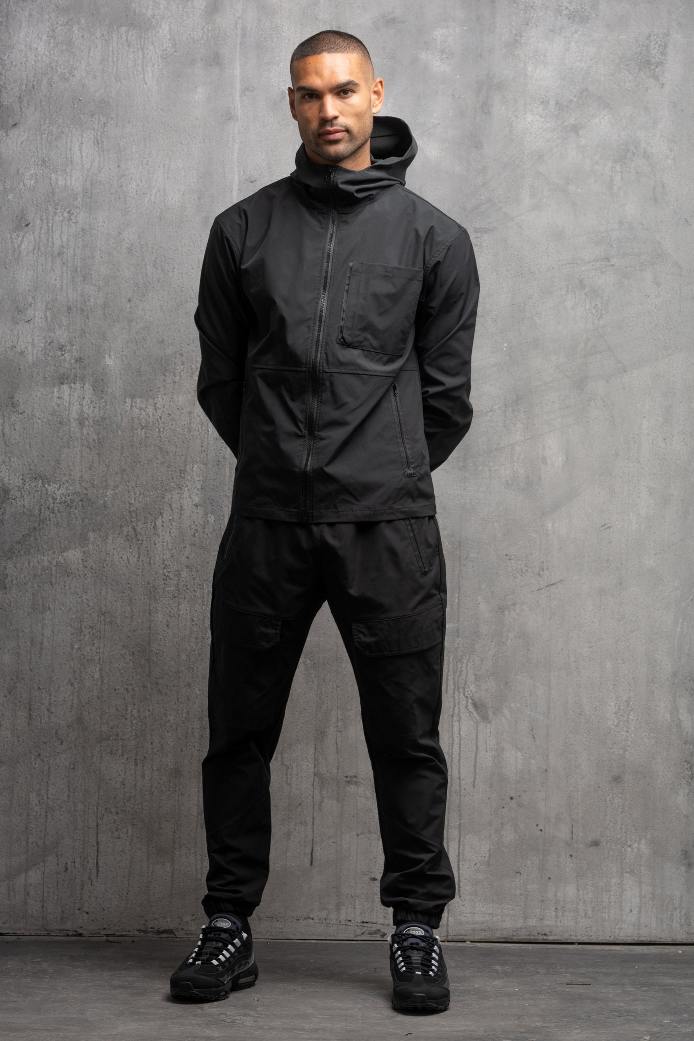 CADET TECH TRACKSUIT - BLACK