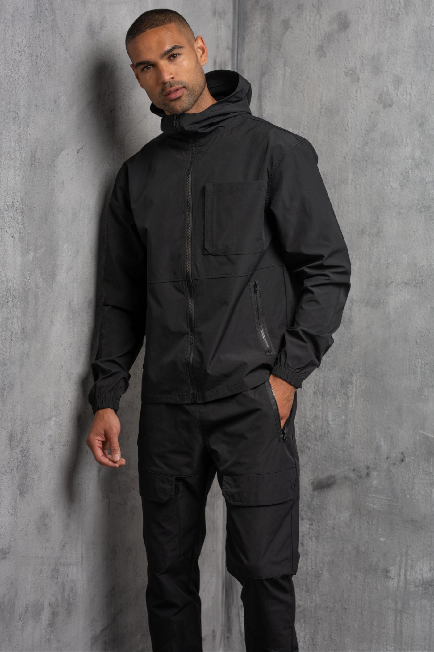 CADET TECH TRACKSUIT - BLACK