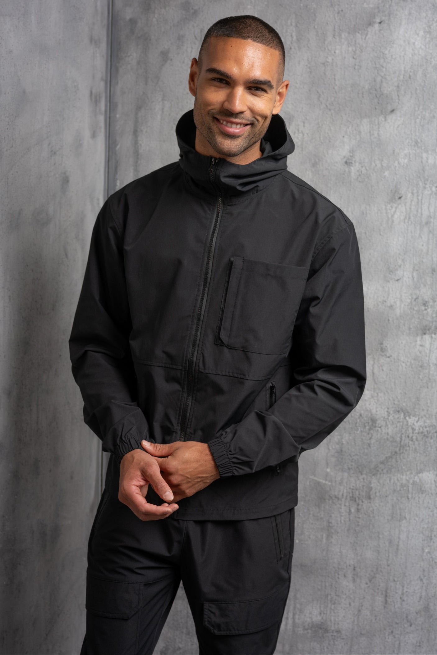 CADET TECH TRACKSUIT - BLACK