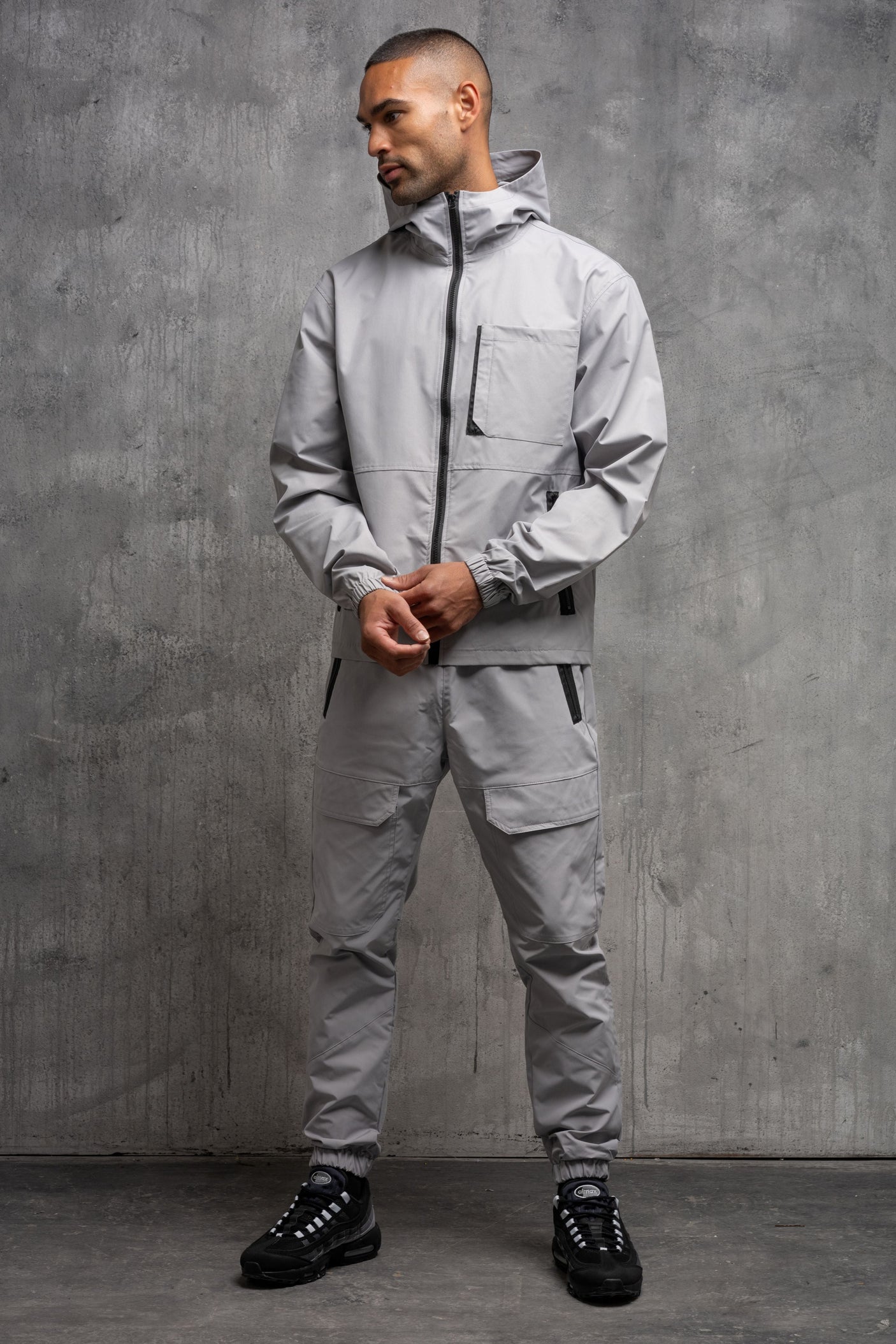 CADET TRACKSUIT - MID GREY