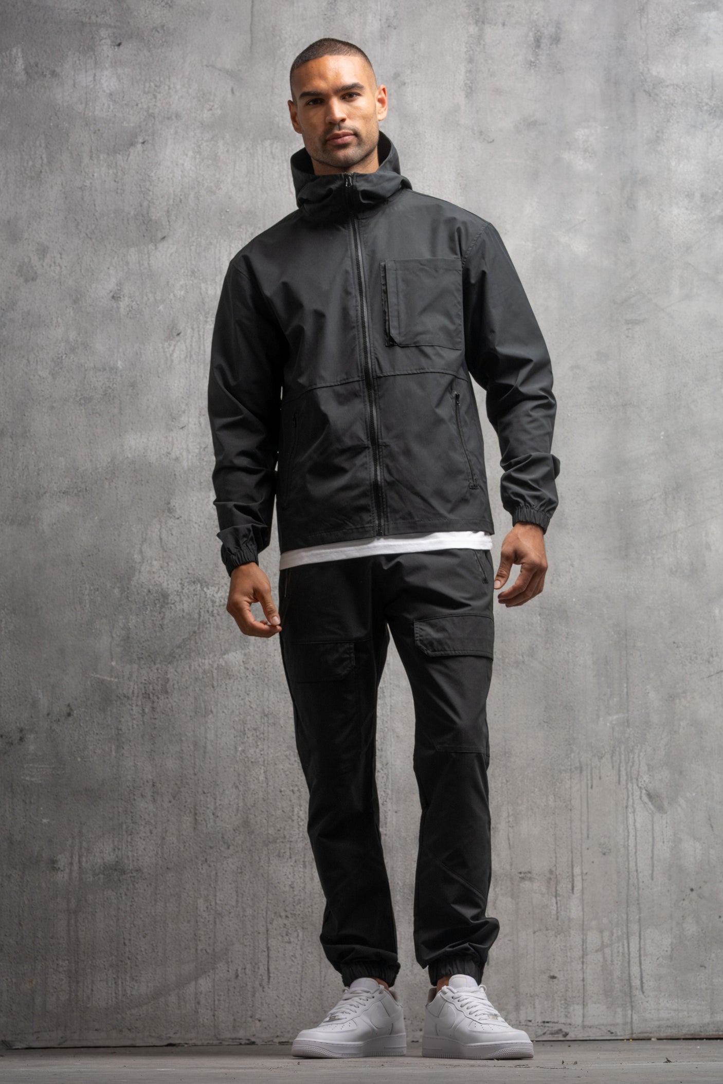 CADET JACKET & PANT SET - BLACK