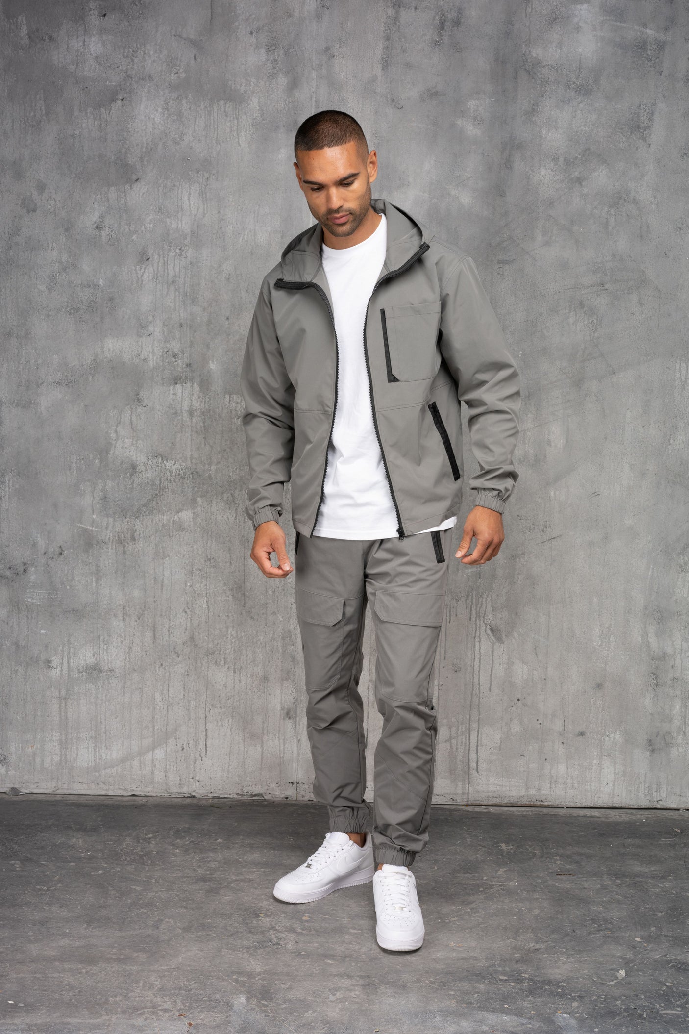 CADET JACKET & PANT SET - CHARCOAL