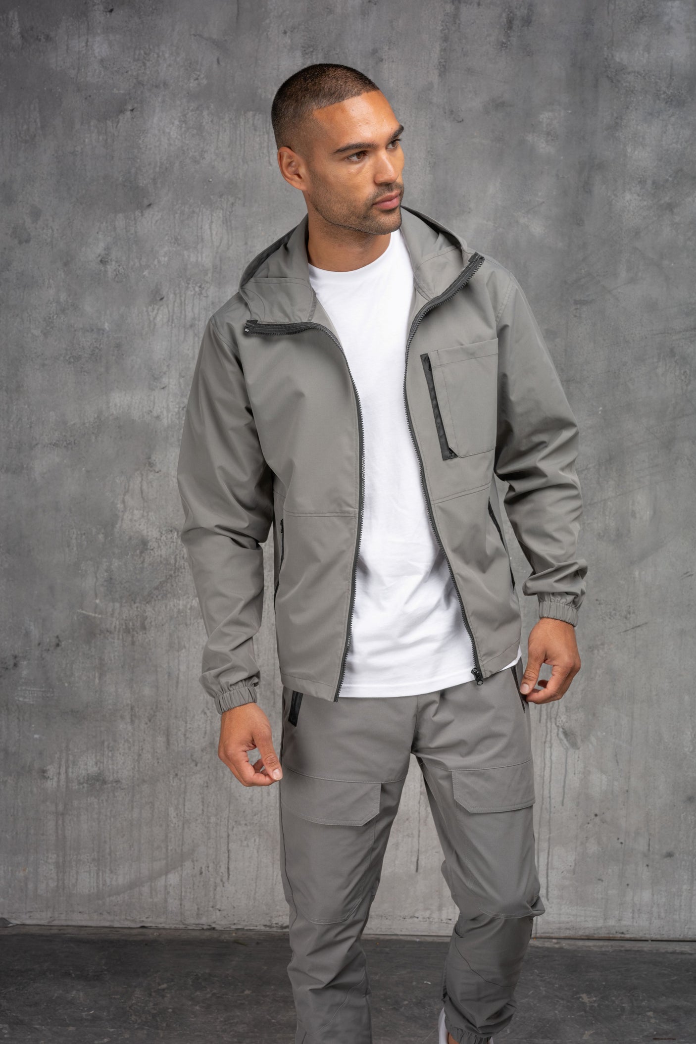 CADET JACKET & PANT SET - CHARCOAL