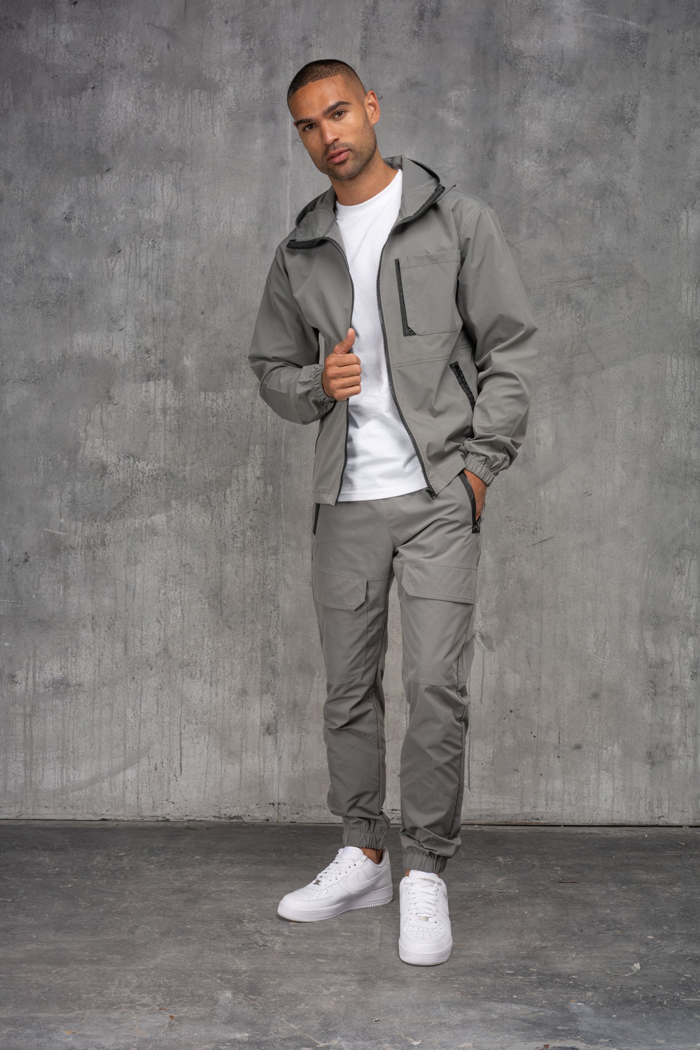 CADET JACKET & PANT SET - CHARCOAL