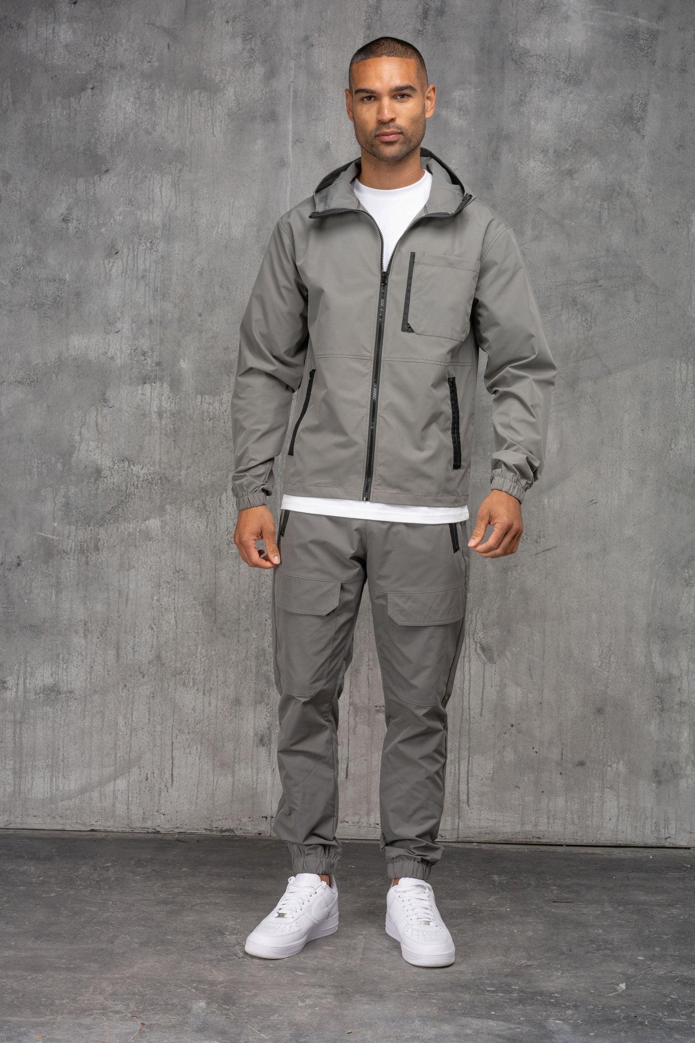 CADET JACKET & PANT SET - CHARCOAL