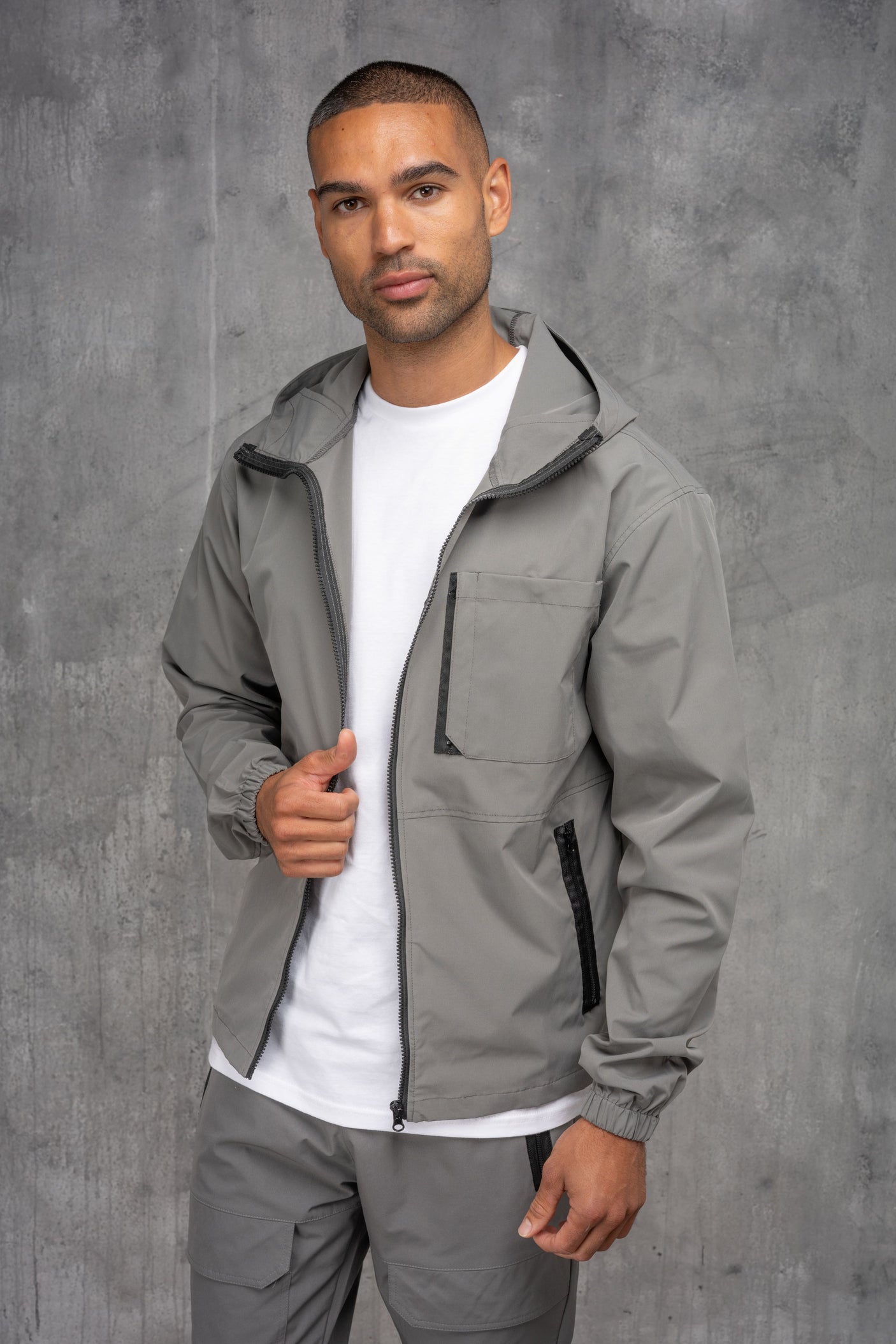 CADET JACKET & PANT SET - CHARCOAL