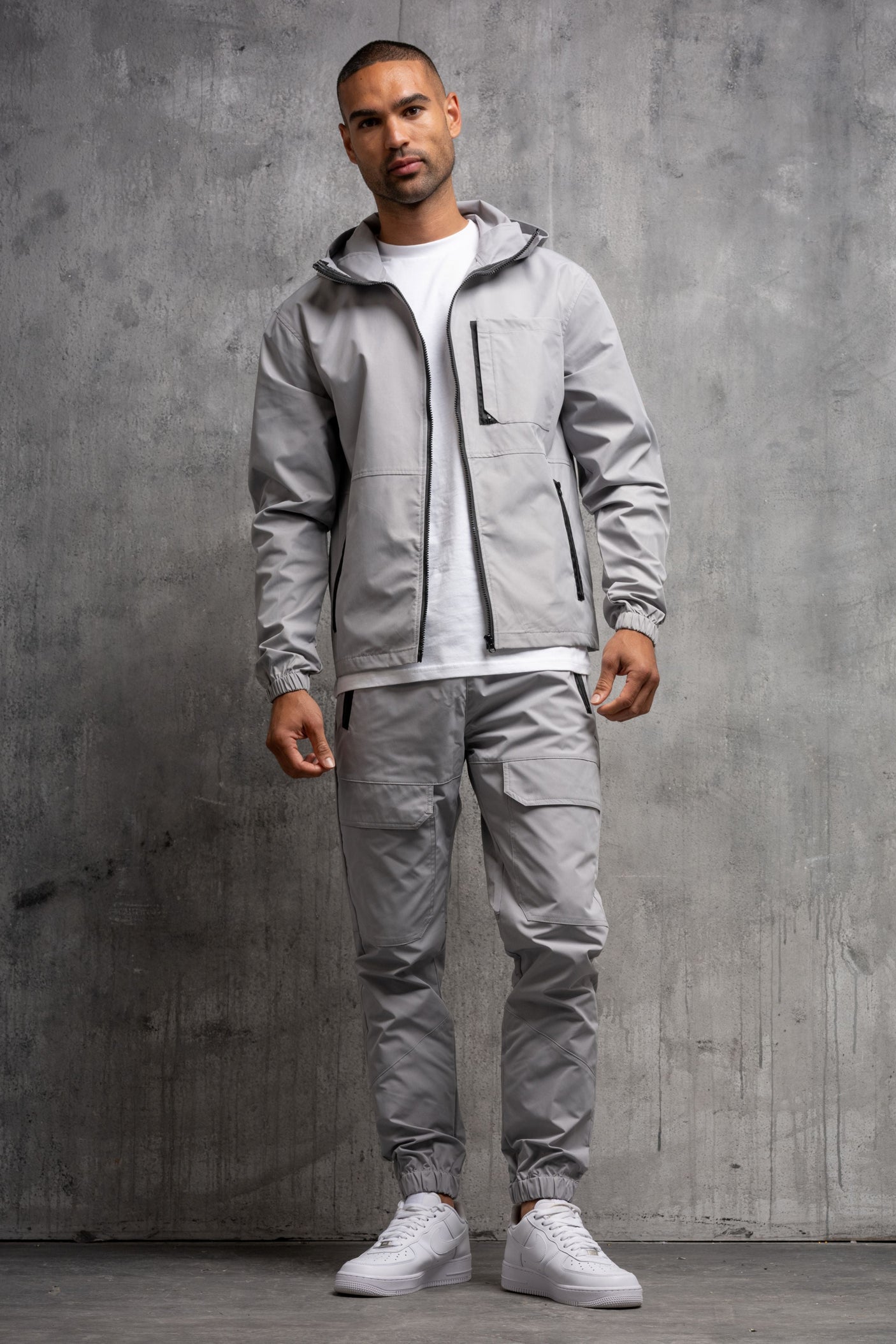 CADET JACKET & PANT SET - MID GREY