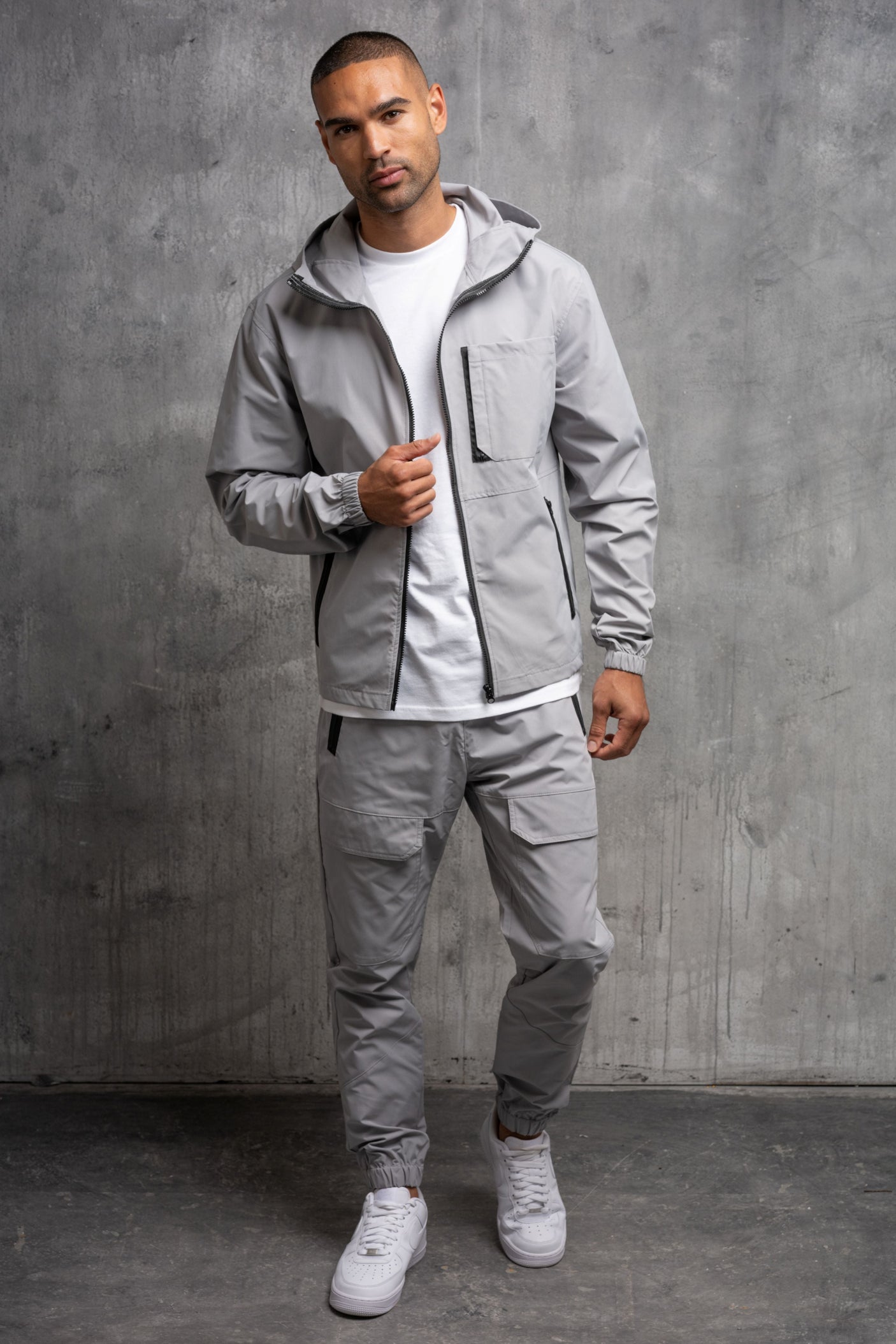 CADET JACKET & PANT SET - MID GREY