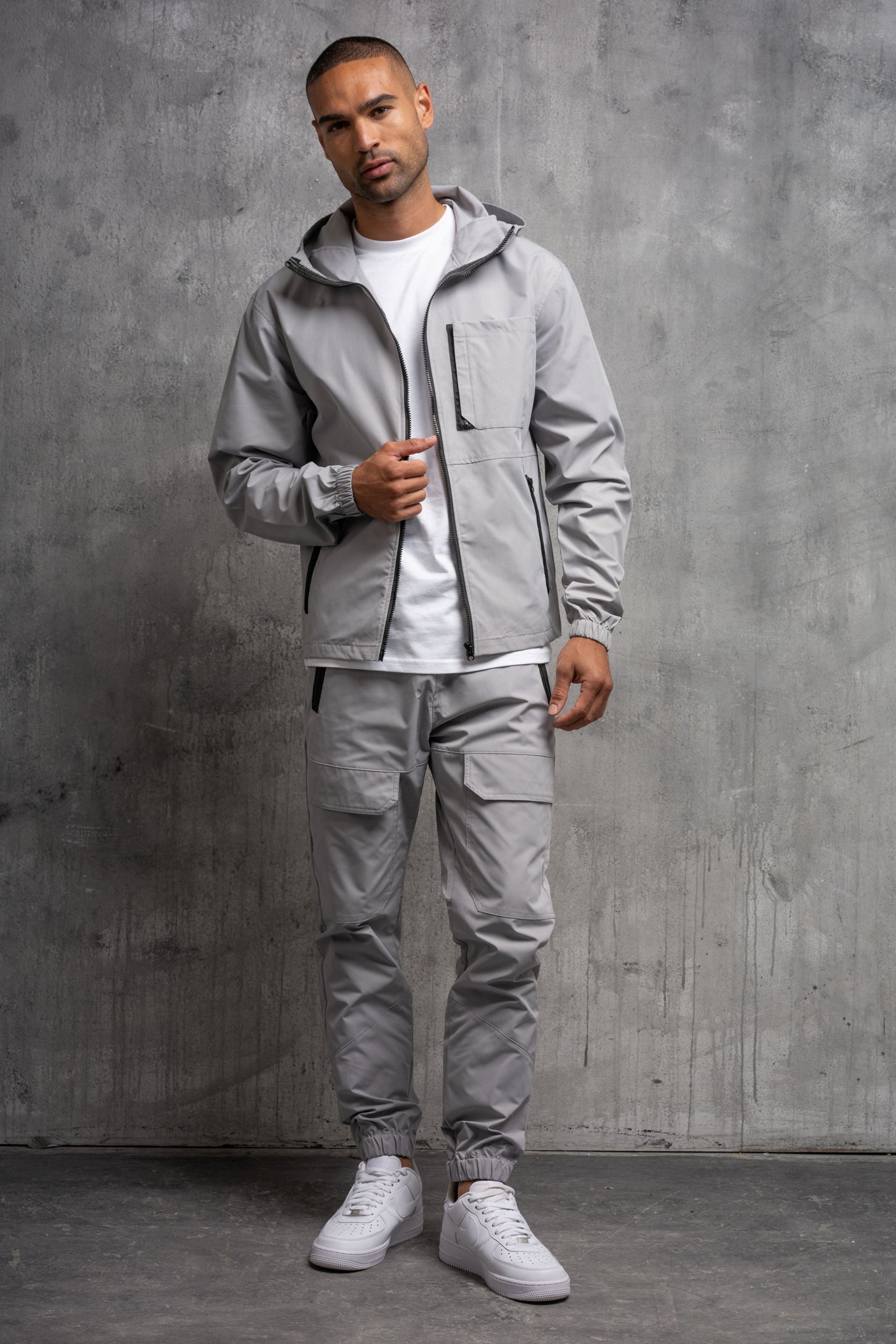 CADET JACKET & PANT SET - MID GREY