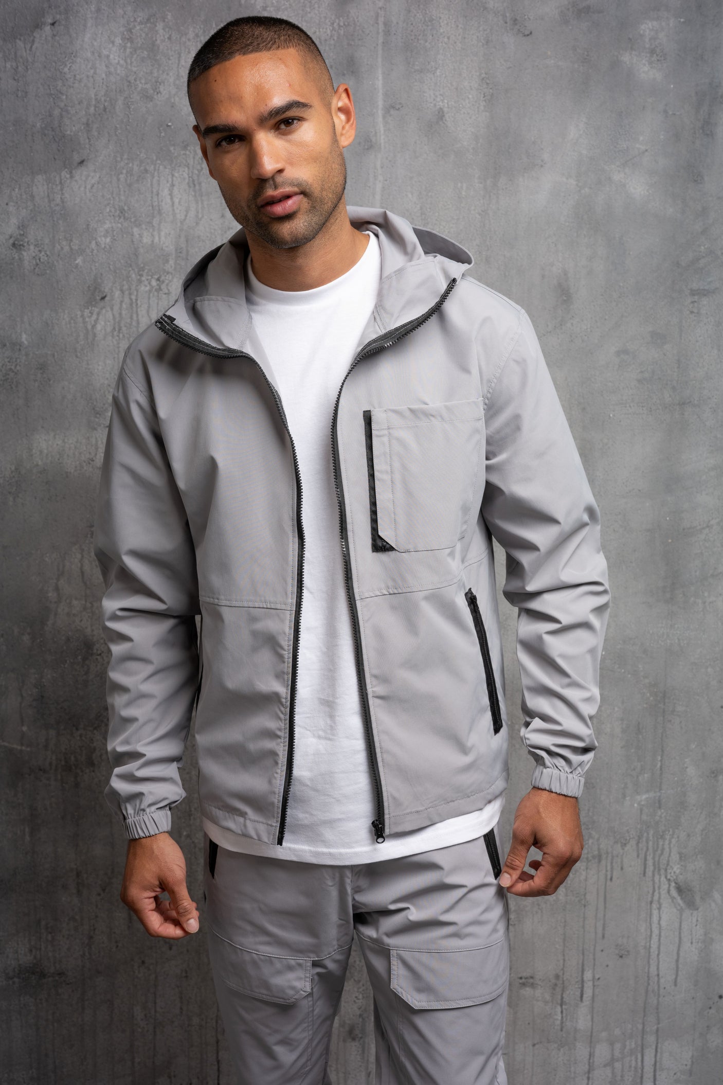 CADET JACKET & PANT SET - MID GREY