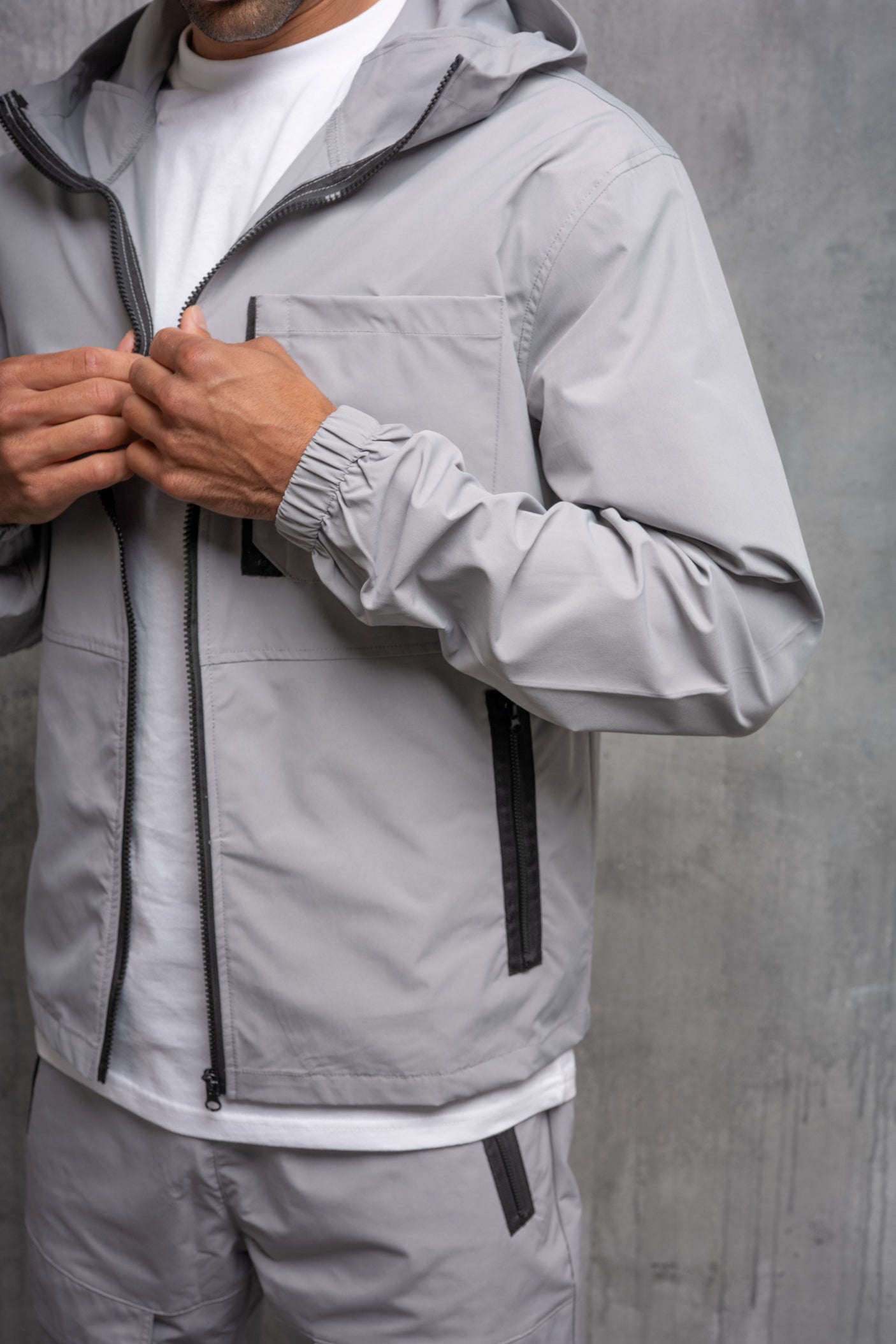 CADET JACKET & PANT SET - MID GREY