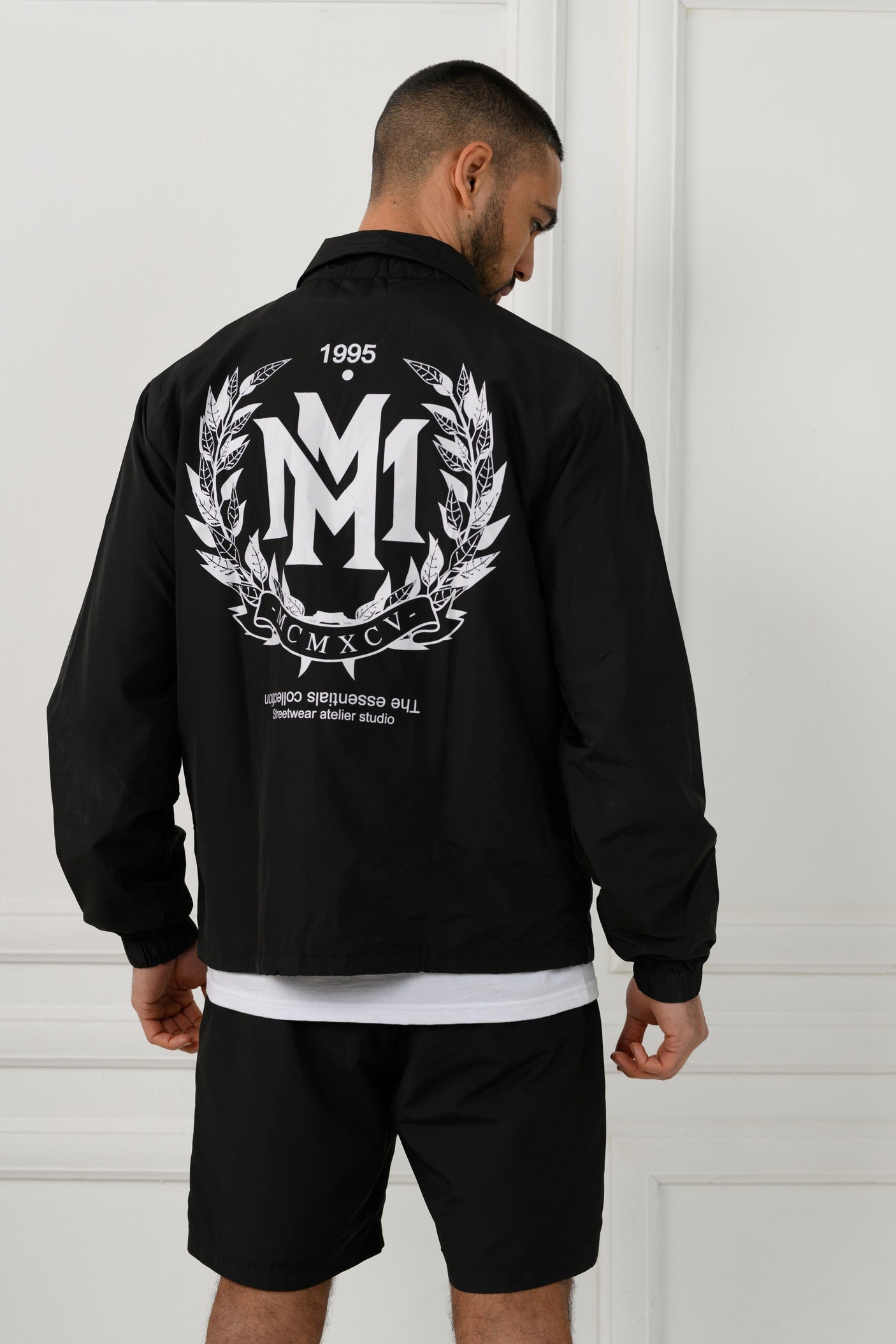 CARTER COACH JACKET - BLACK