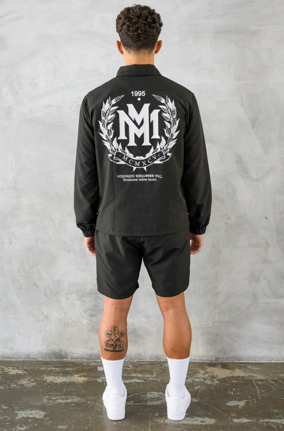 CARTER COACH JACKET - BLACK