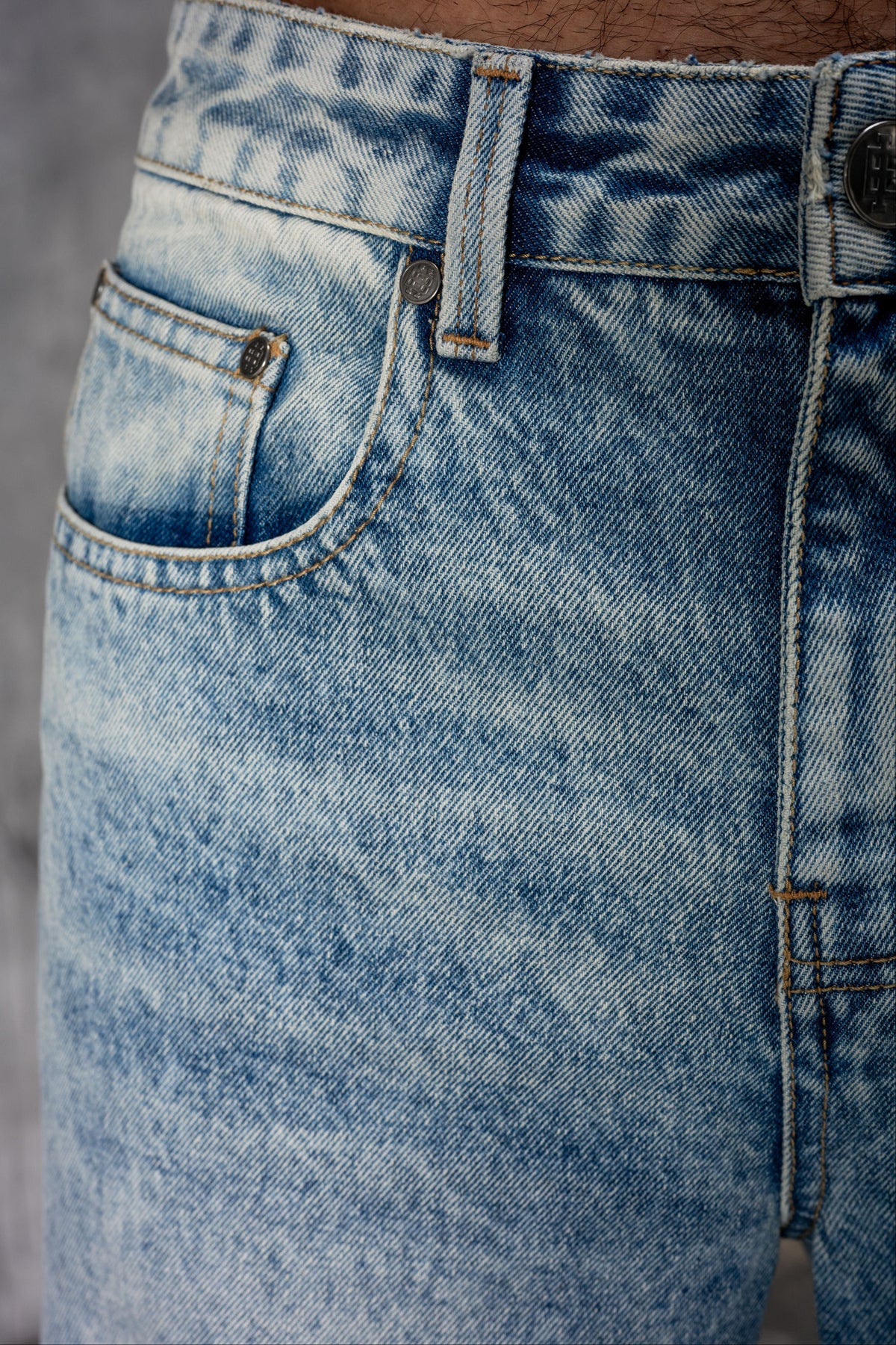 CLUB Premium Washed Denim Jeans - BLUE