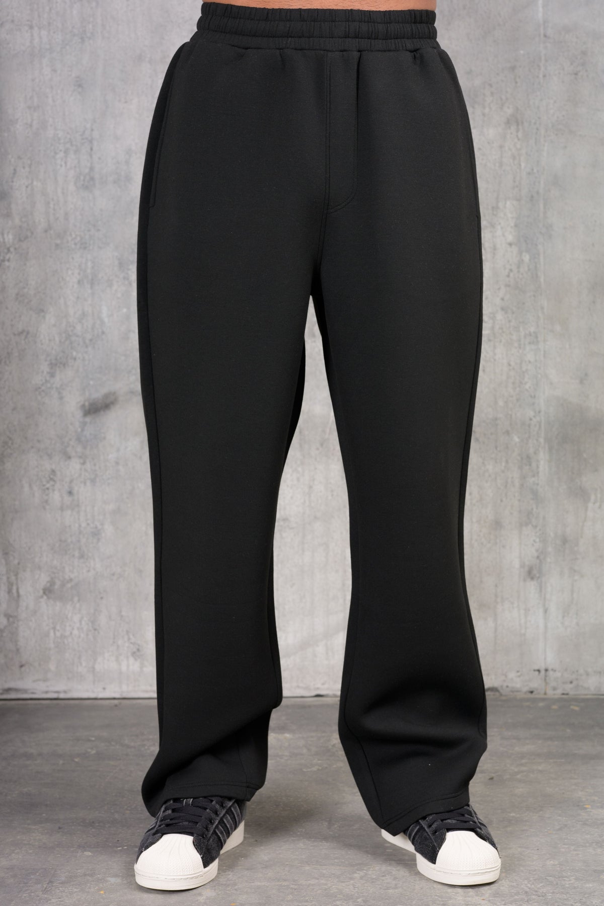 CLUB EDIT PREMIUM SCUBA FULL ZIP TRACKSUIT - BLACK