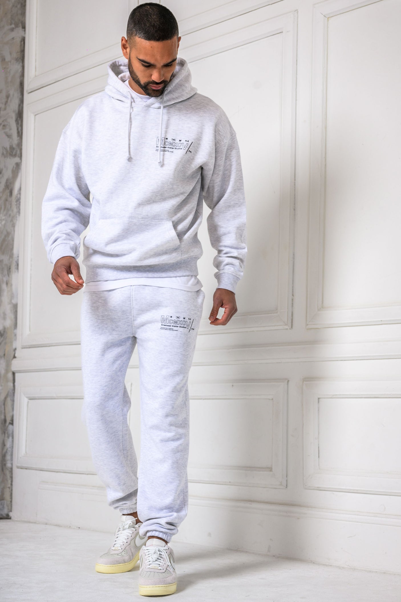 COBRA JOGGERS - GREY MARL