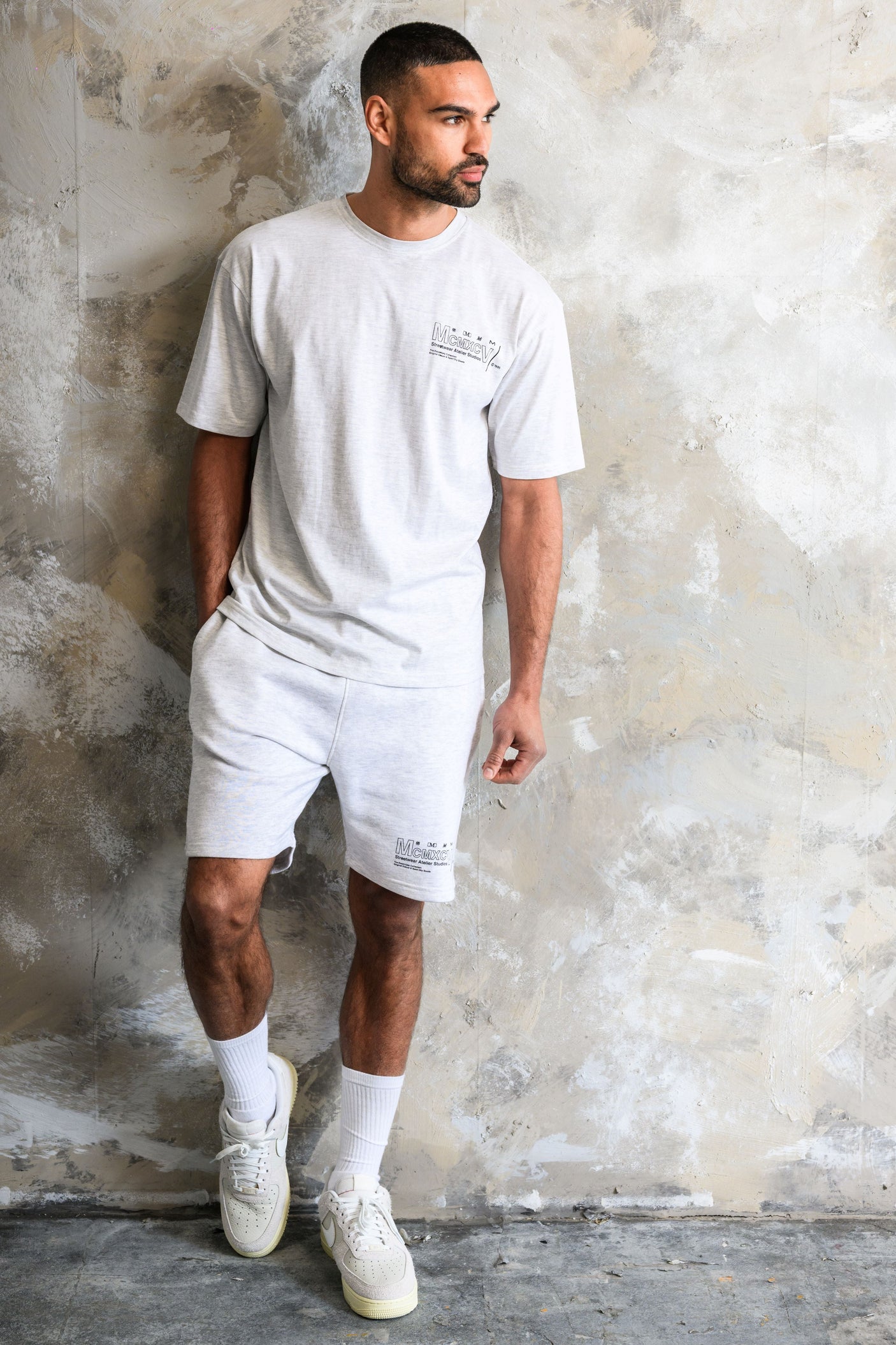 COBRA SHORT - GREY MARL