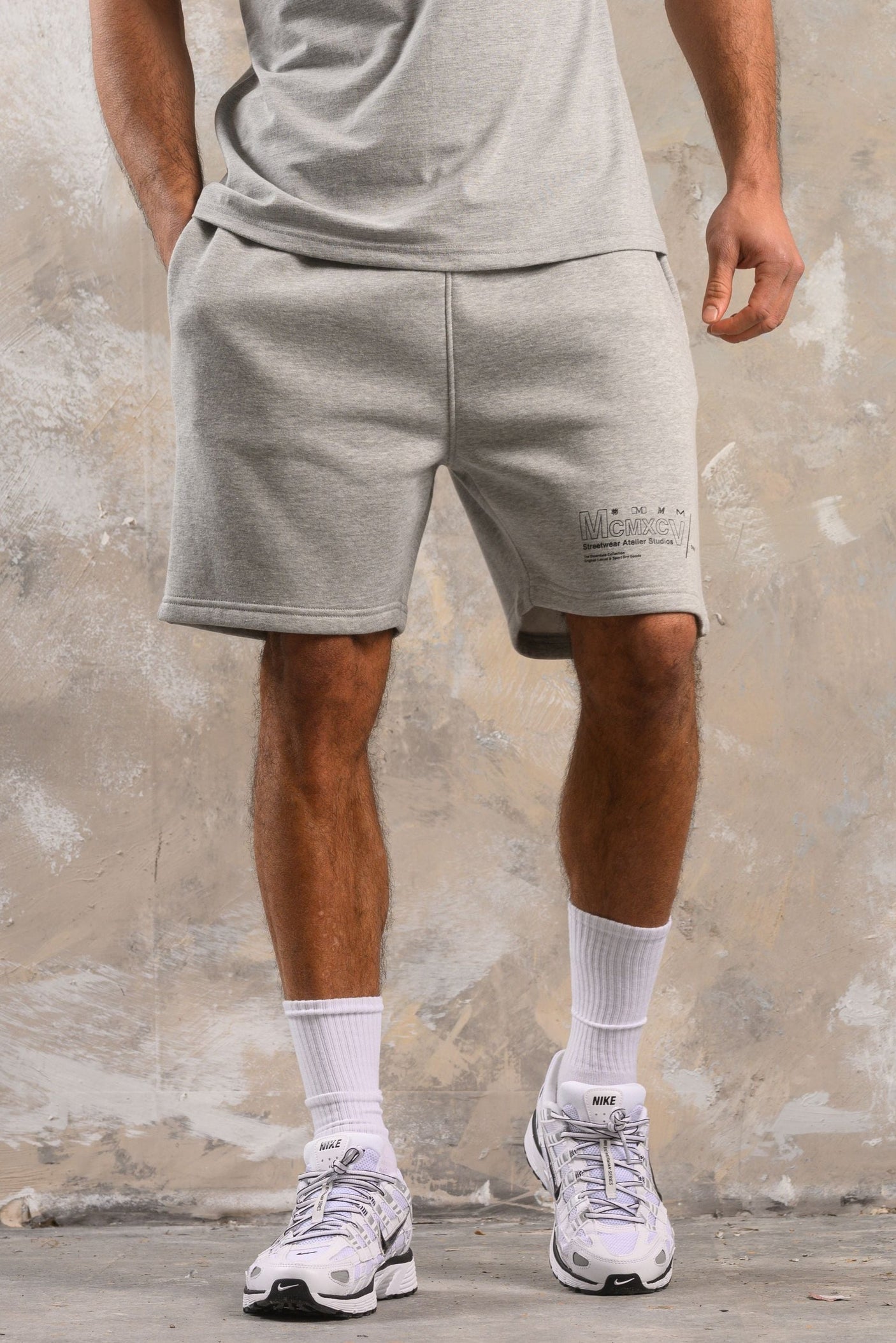 COBRA SHORT - GREY MARL