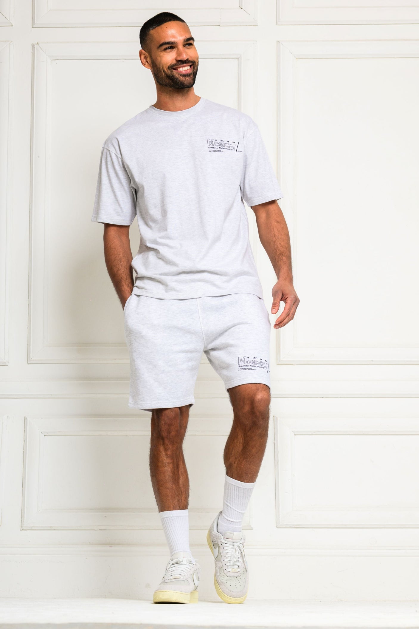 COBRA T-SHIRT - GREY MARL