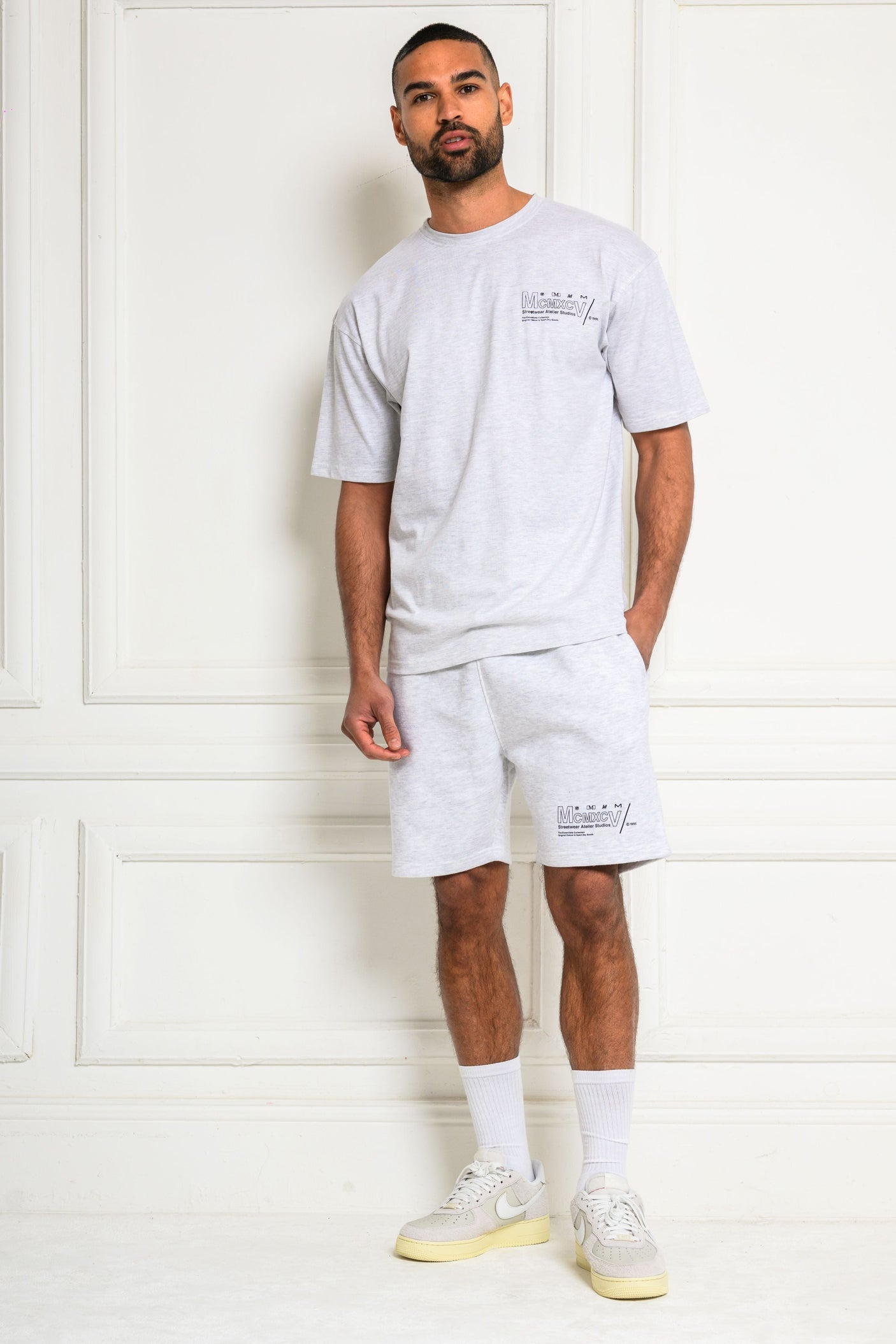 COBRA T-SHIRT - GREY MARL