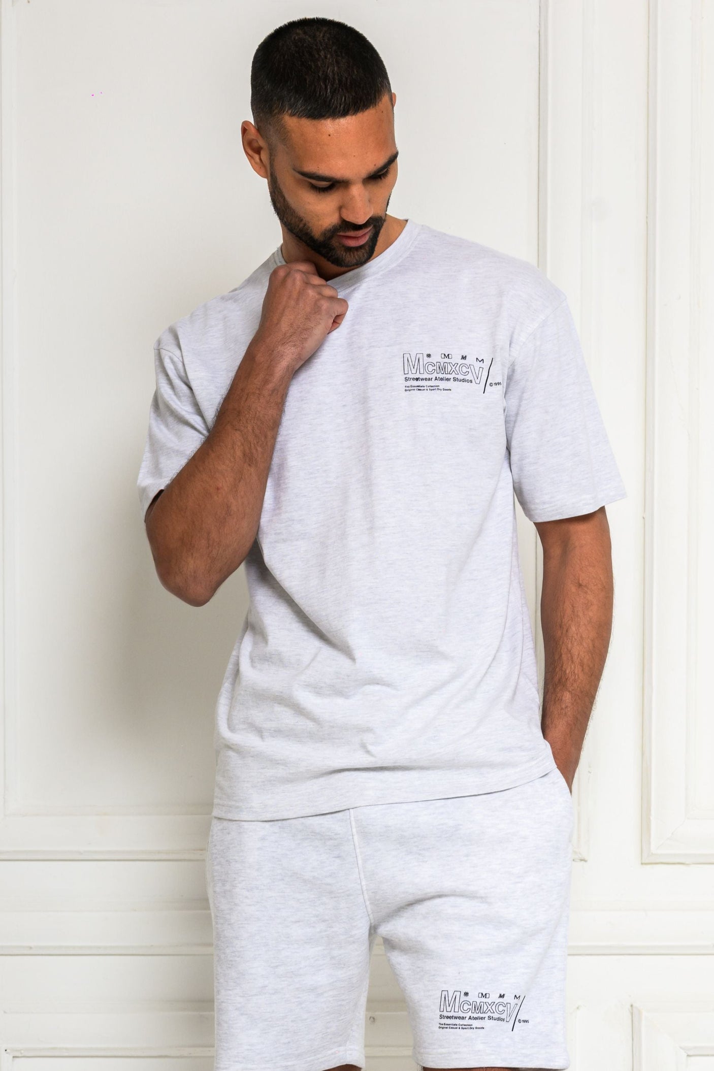 COBRA T-SHIRT - GREY MARL