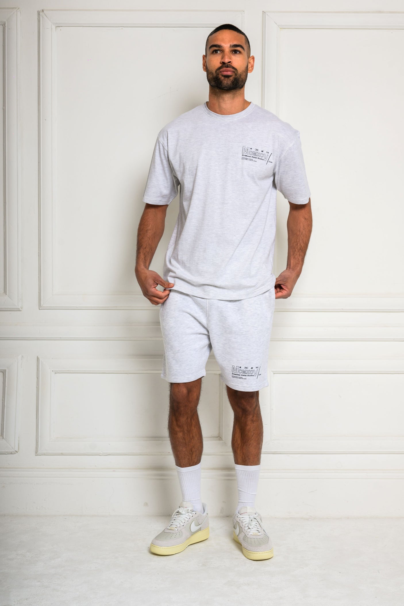 COBRA SHORT - GREY MARL