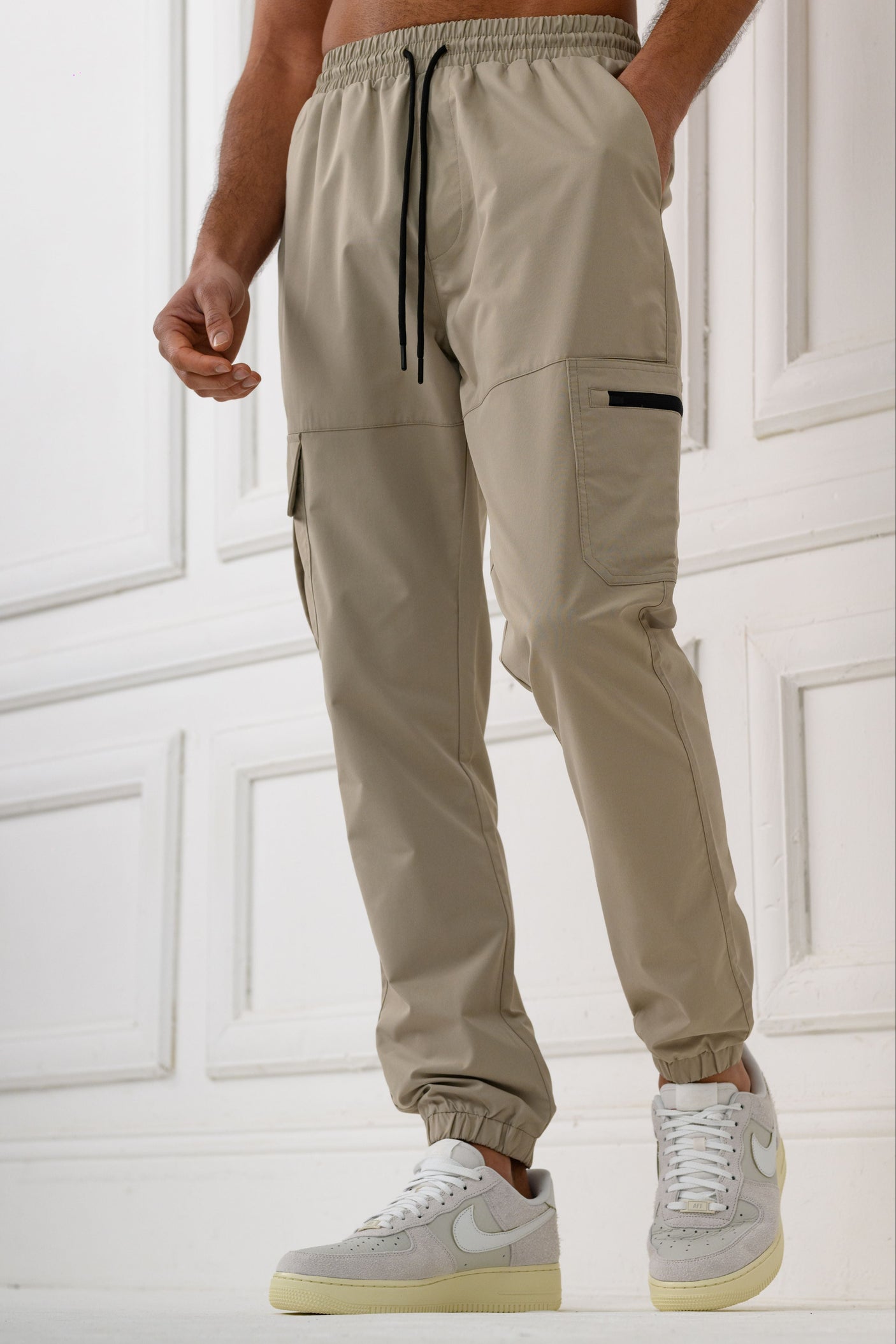 CORP V2 CARGO PANTS - CEMENT