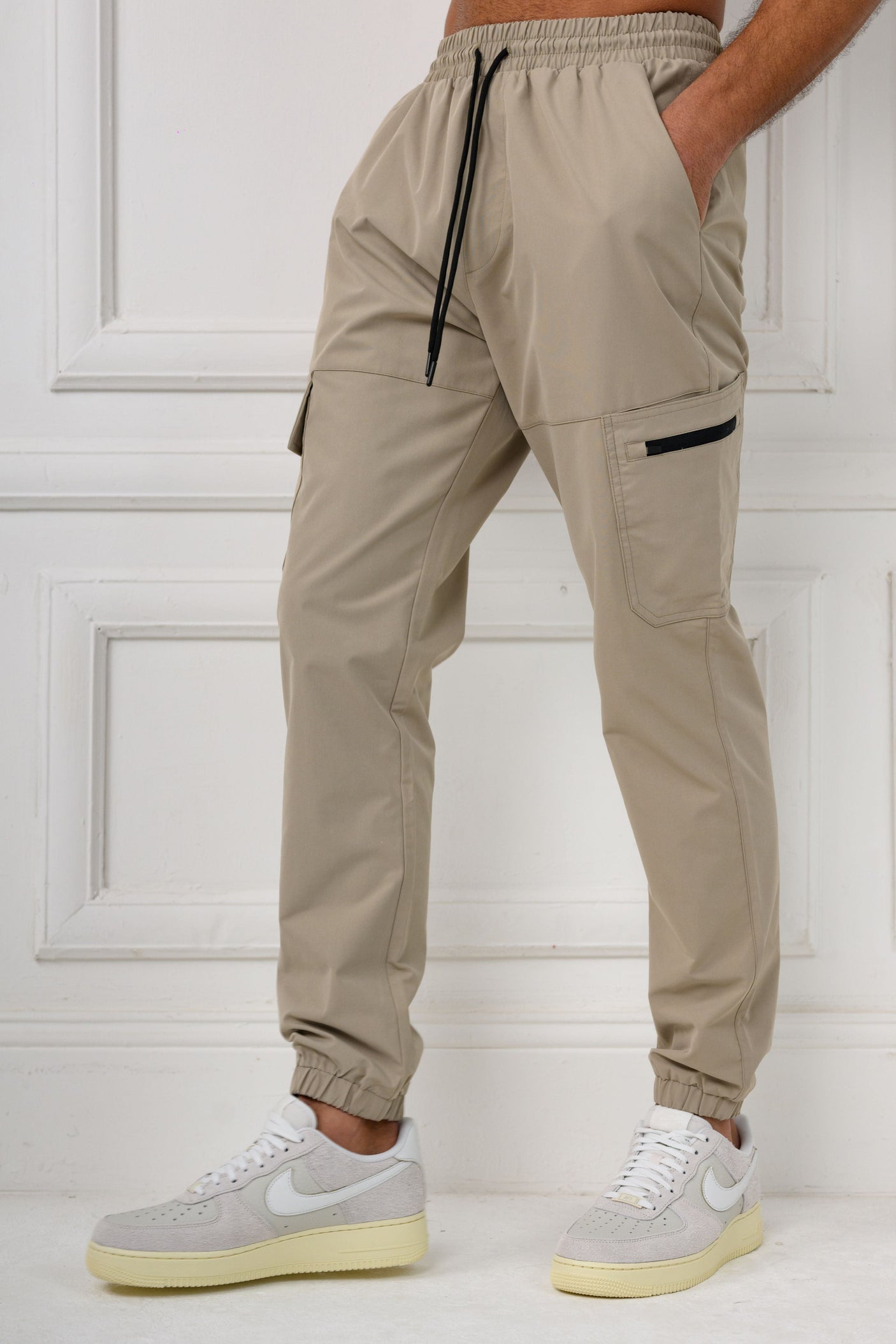 CORP V2 CARGO PANTS - CEMENT