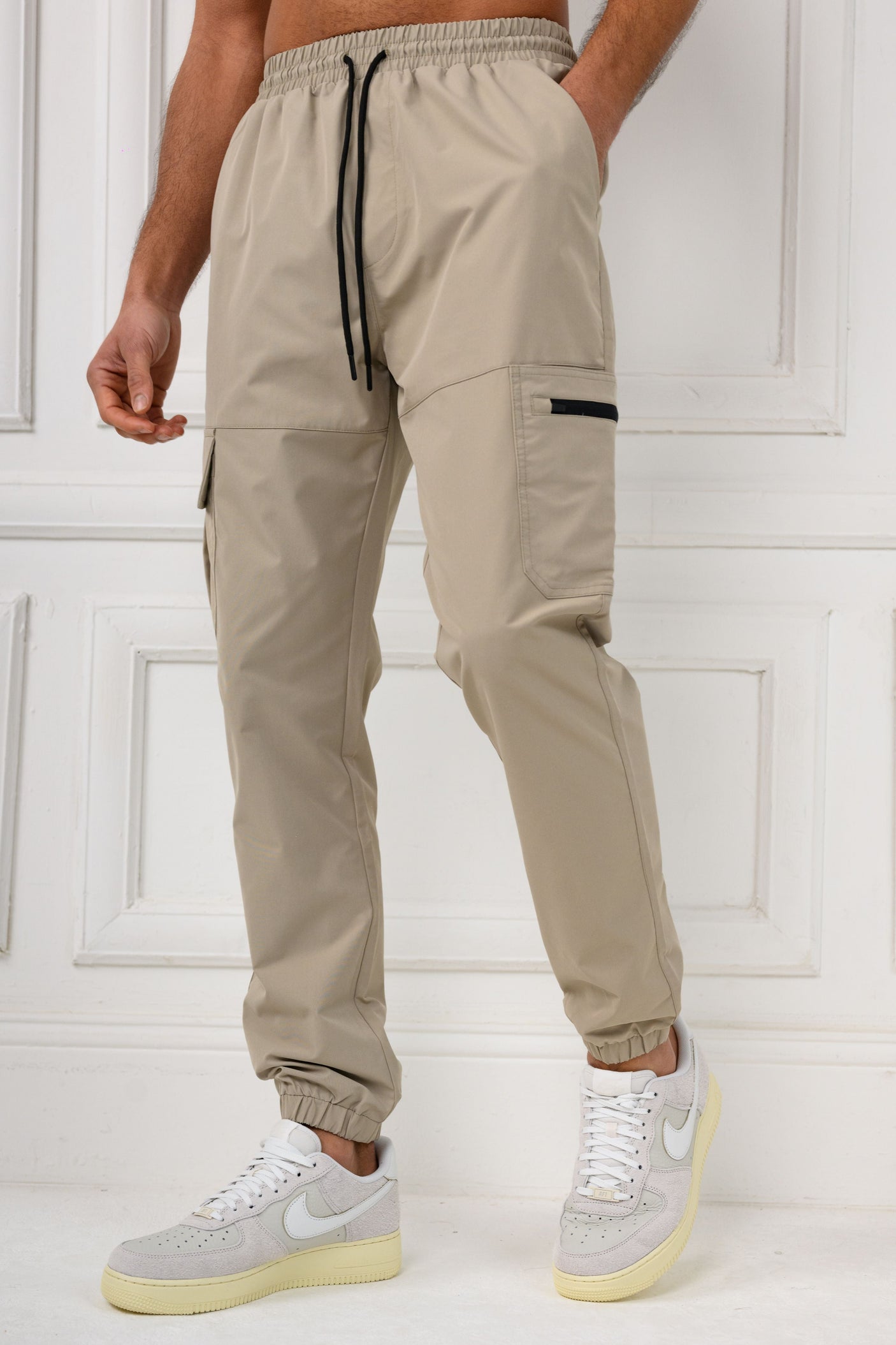 CORP V2 CARGO PANTS - CEMENT
