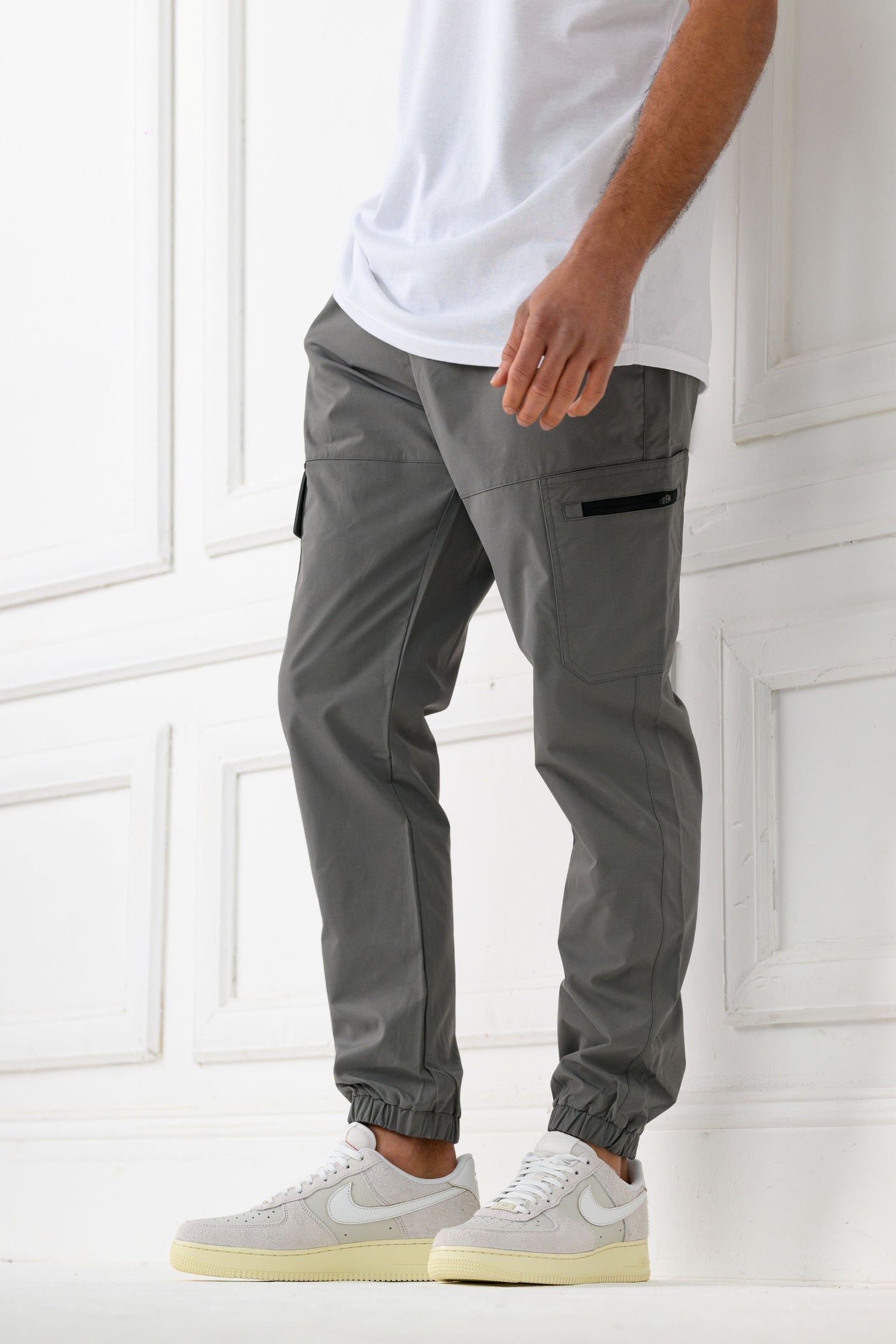 CORP V2 CARGO PANTS - SLATE GREY