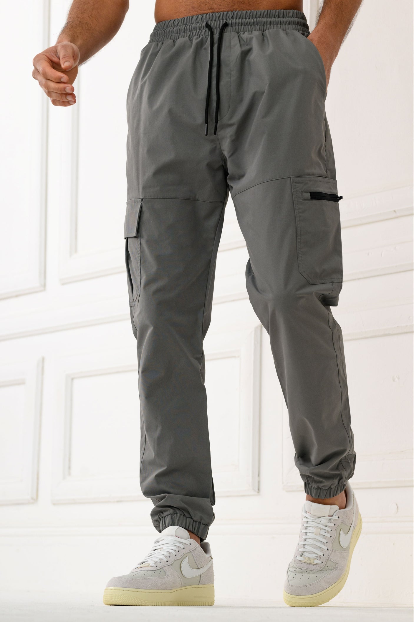 CORP V2 CARGO PANTS - SLATE GREY