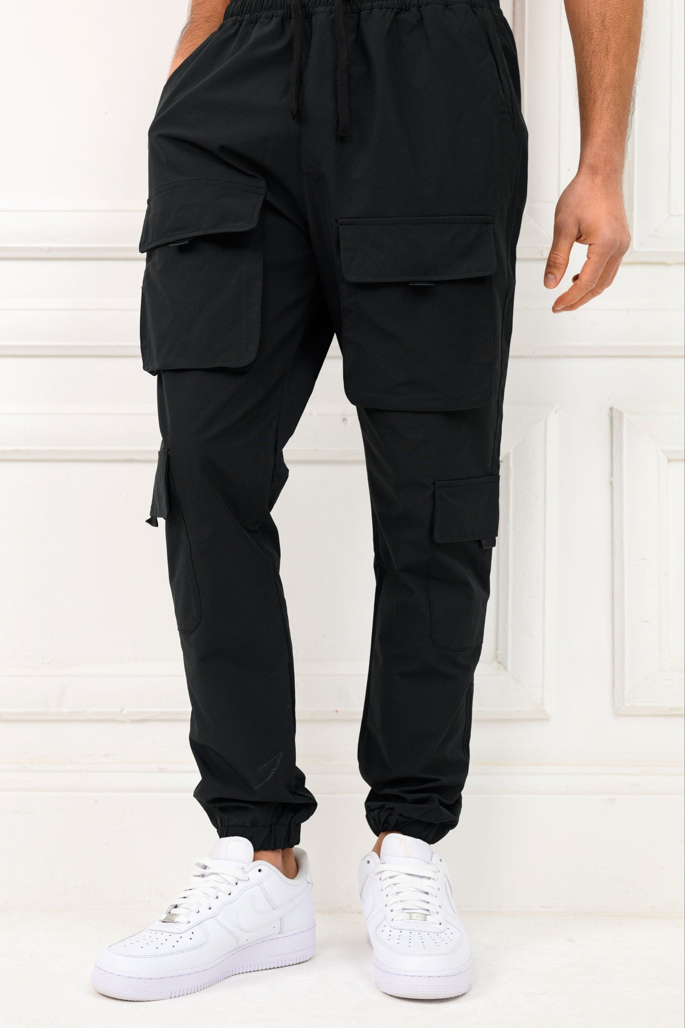 DIVISION V2 CARGO PANTS - BLACK