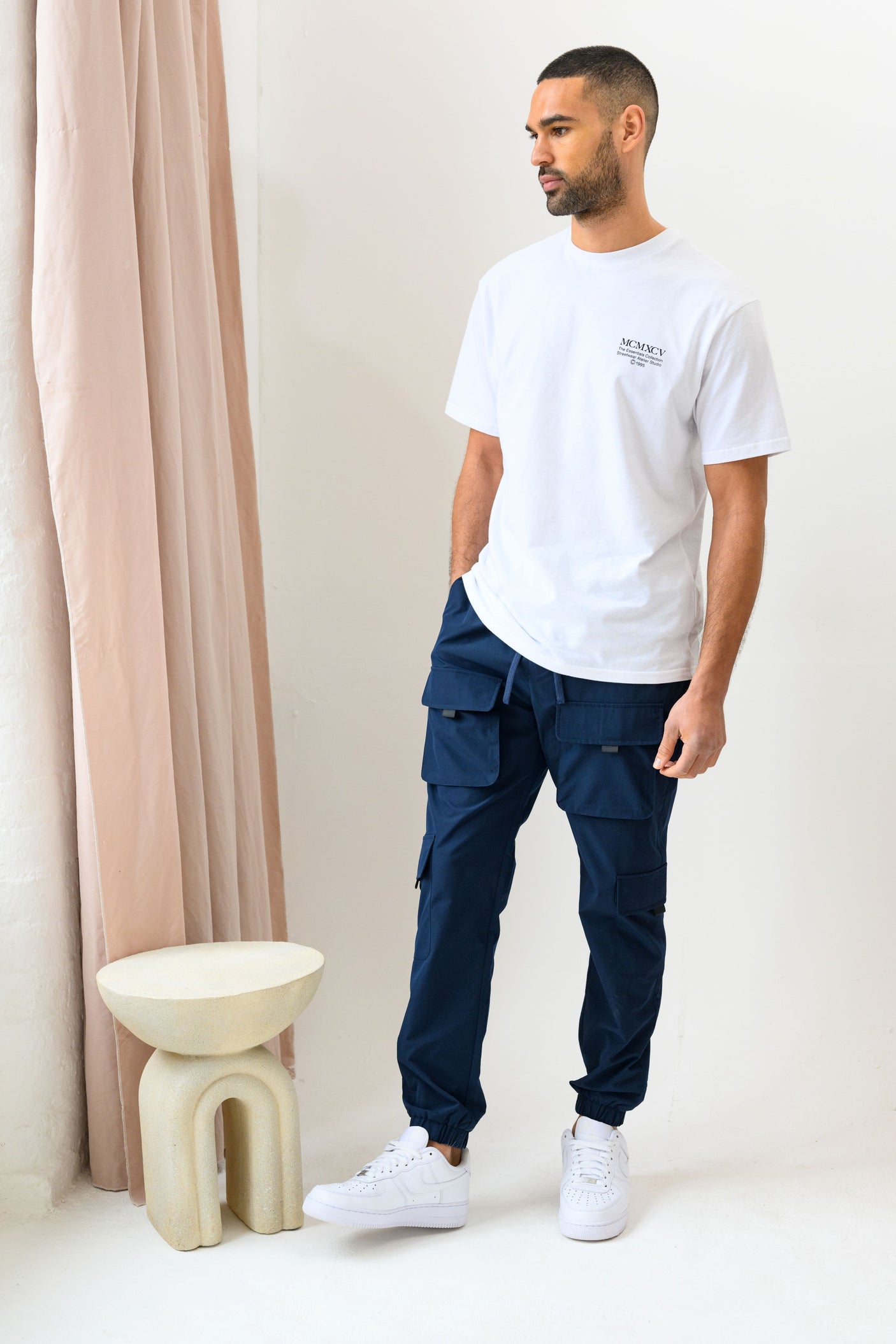 DIVISION V2 CARGO PANTS - NAVY