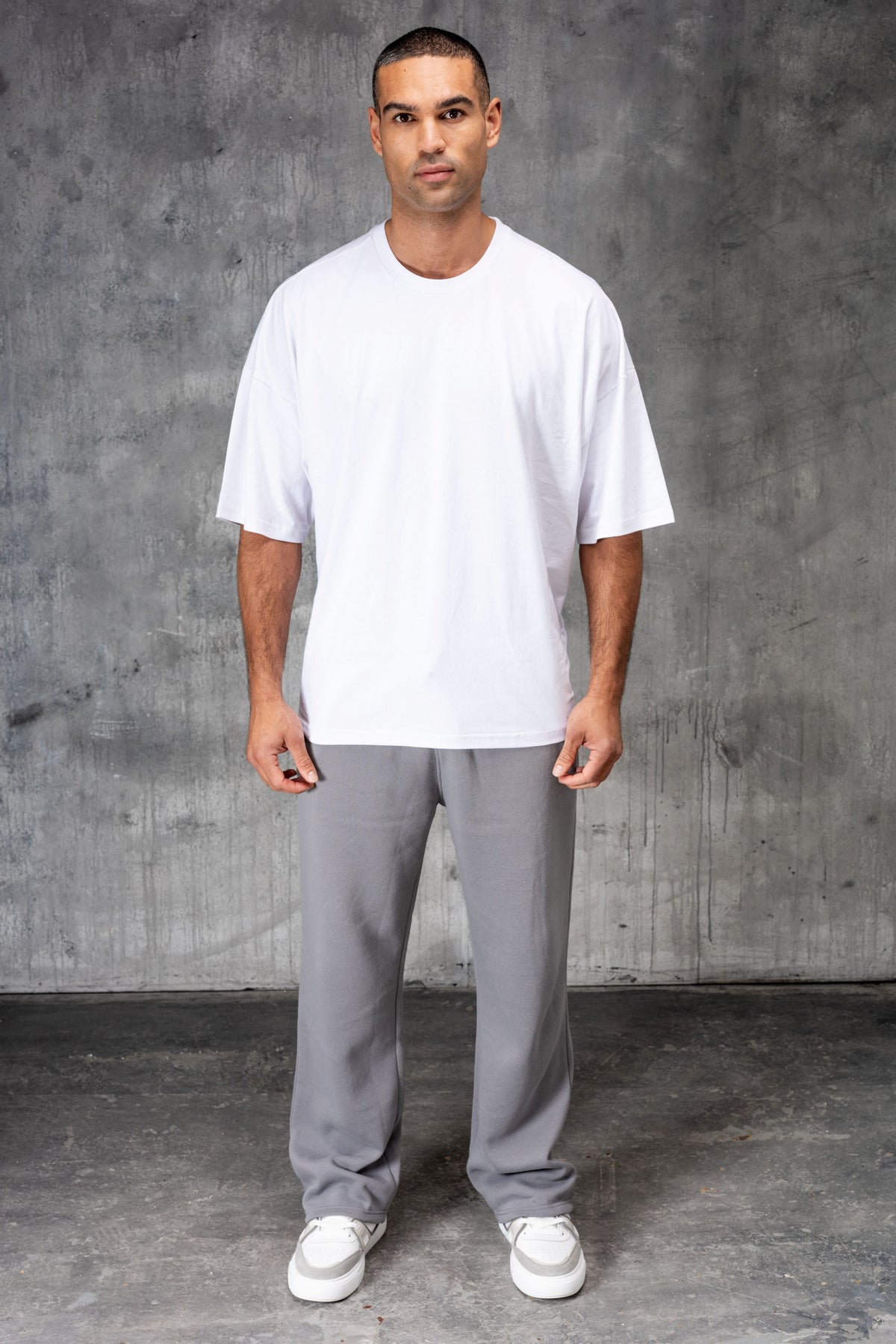 FELIX (UNBRANDED) OPEN HEM JOGGERS - LAVA GREY