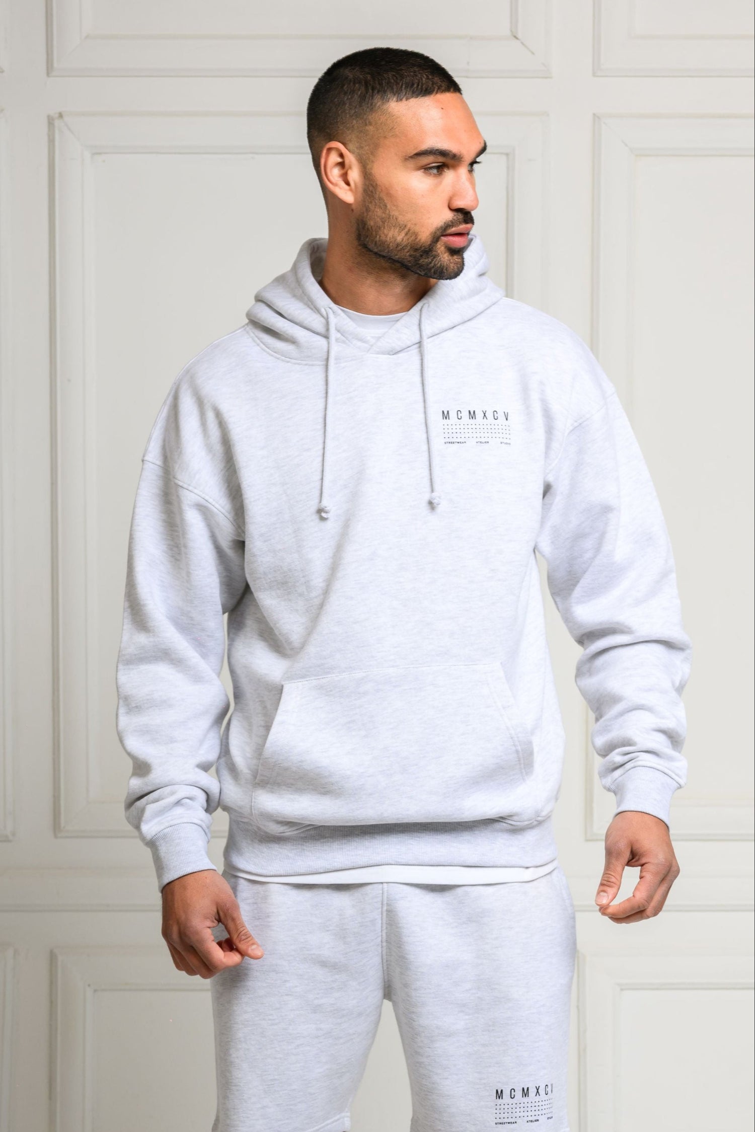FENTON TRACKSUIT - GREY MARL